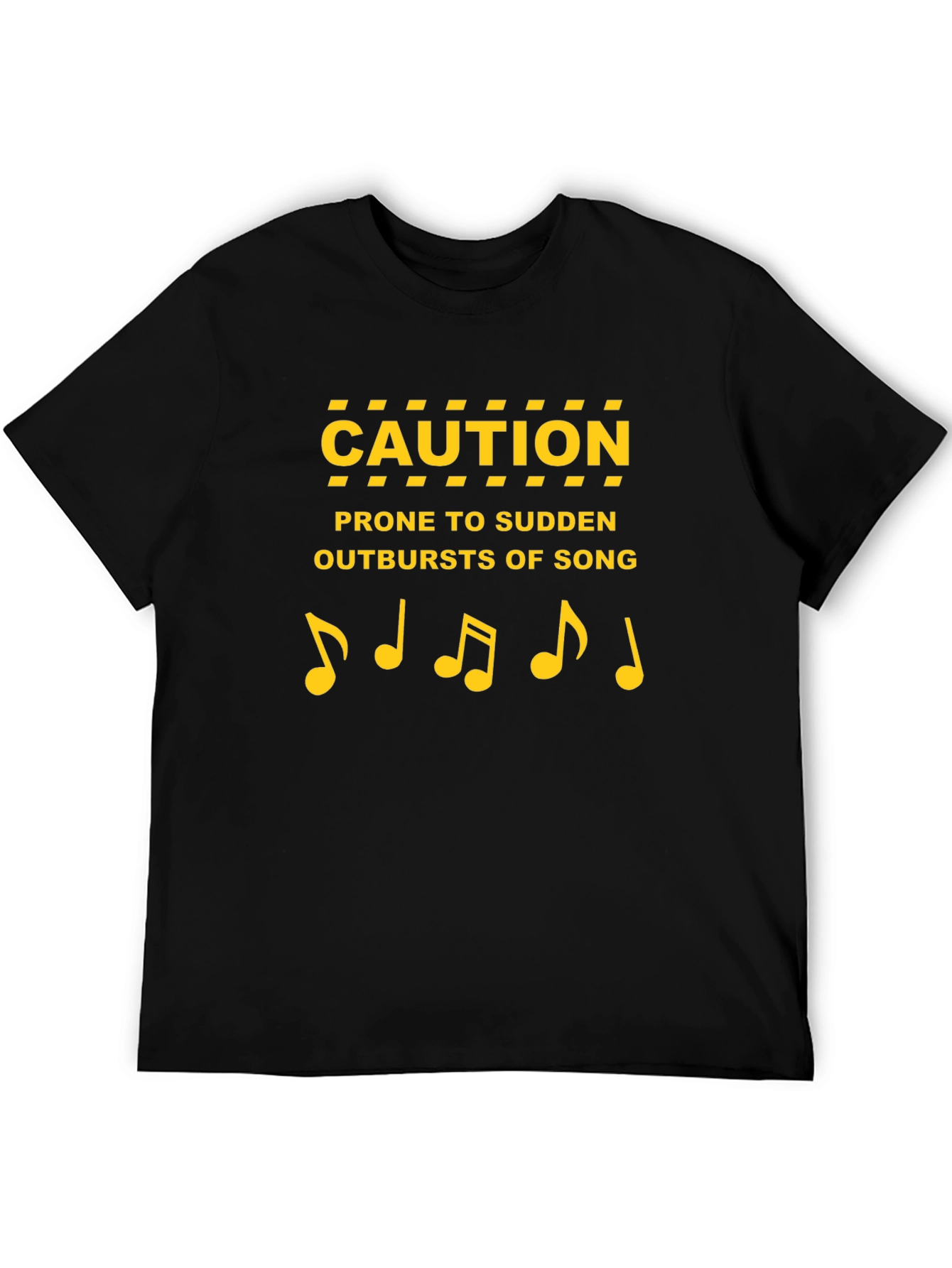 Caution Outbursts of Song Graphic Tee