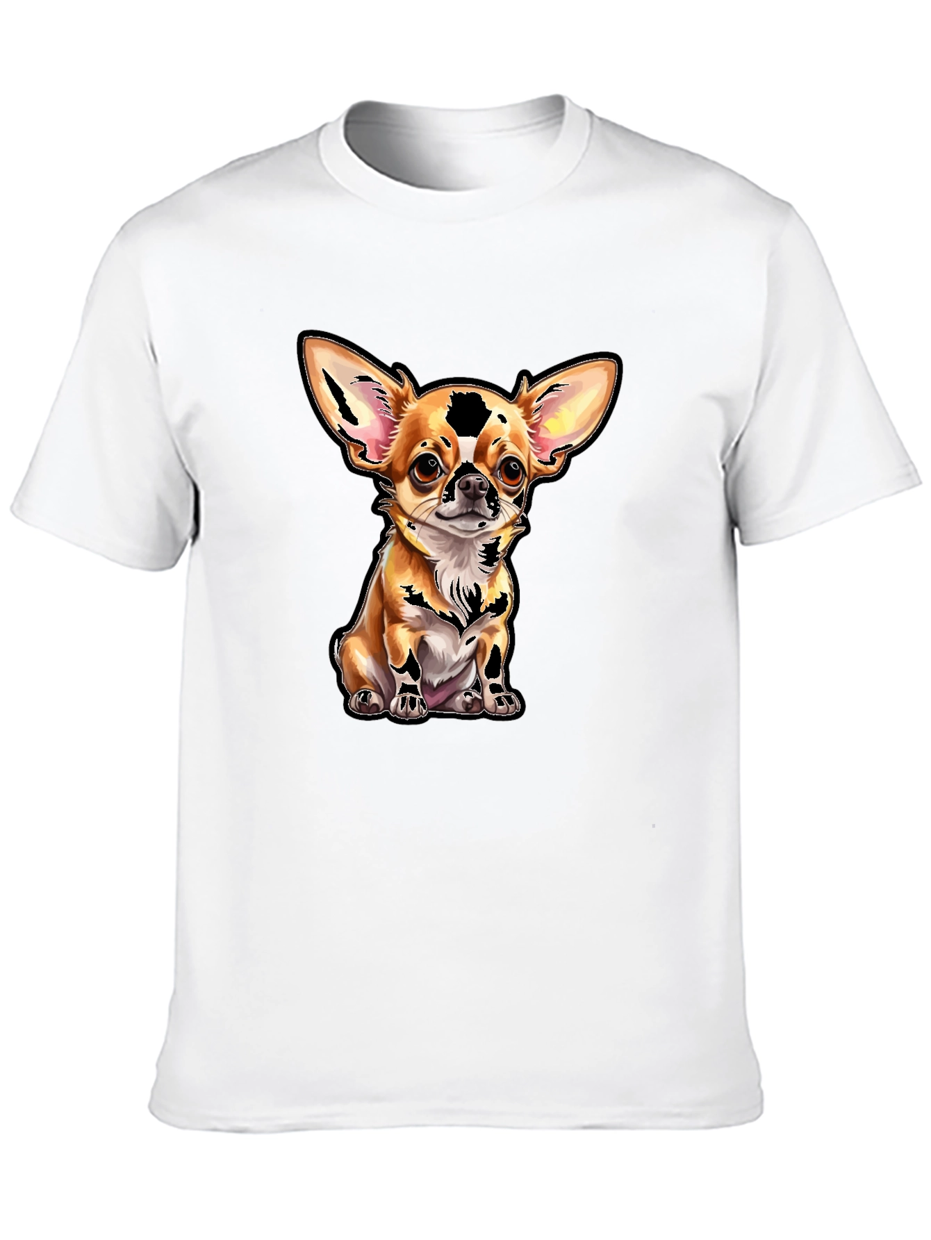 Cute Chihuahua Graphic T-Shirt