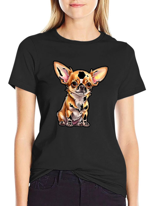 Cute Chihuahua Graphic T-Shirt