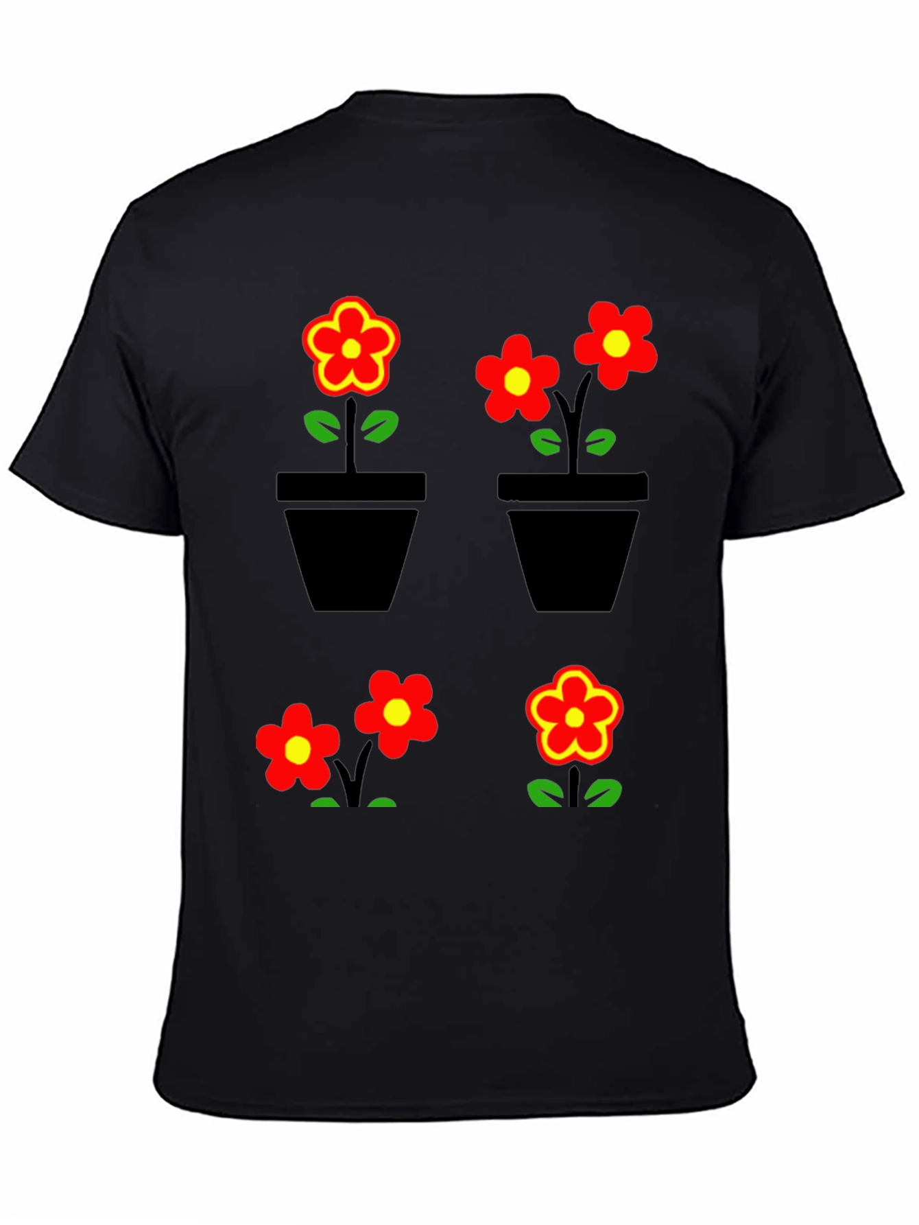Floral Graphic T-Shirt - Trendy Comfortable