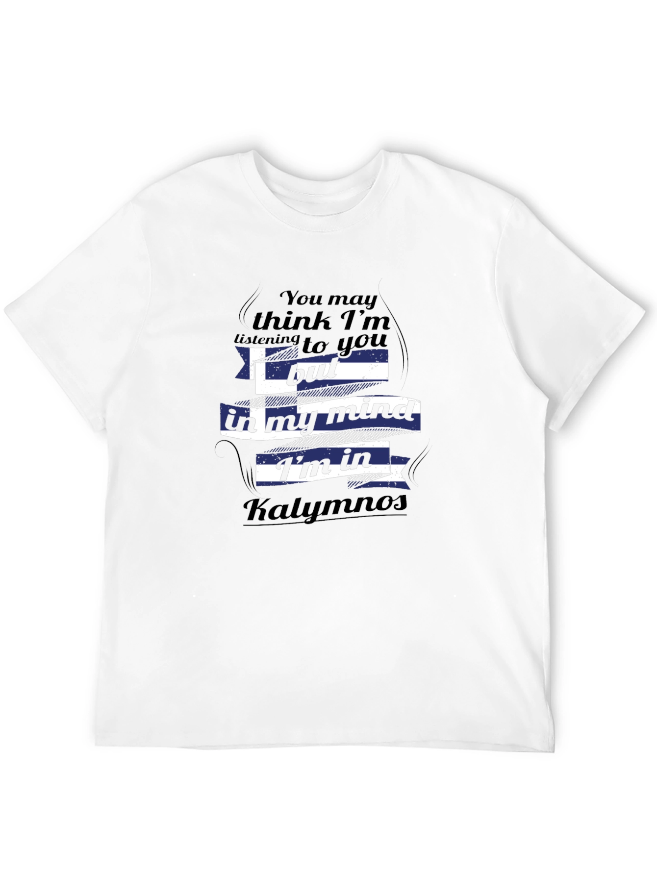 Kalymnos Mind T-Shirt - Greek Island Dream