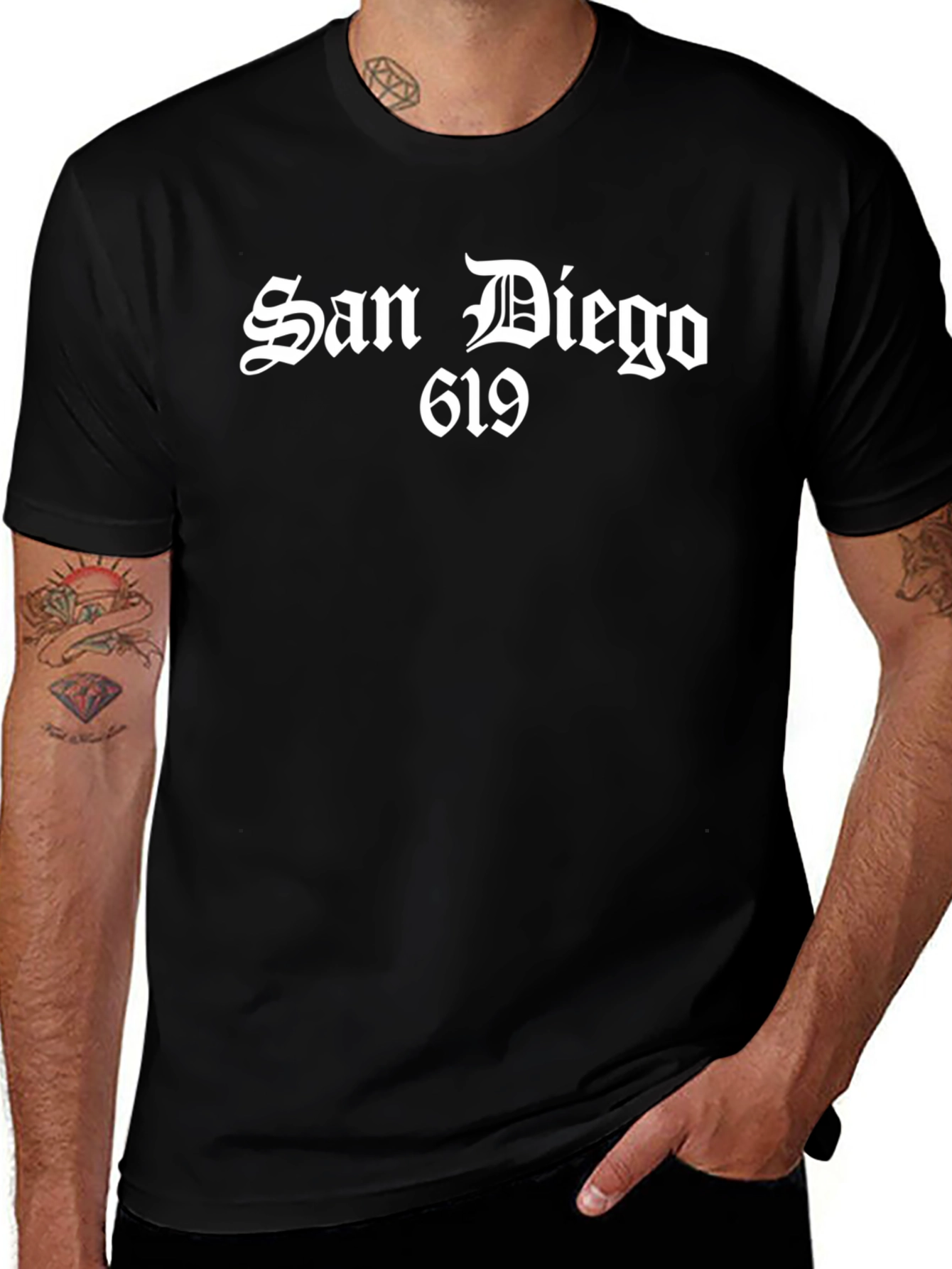 San Diego 619 Graphic T-Shirt