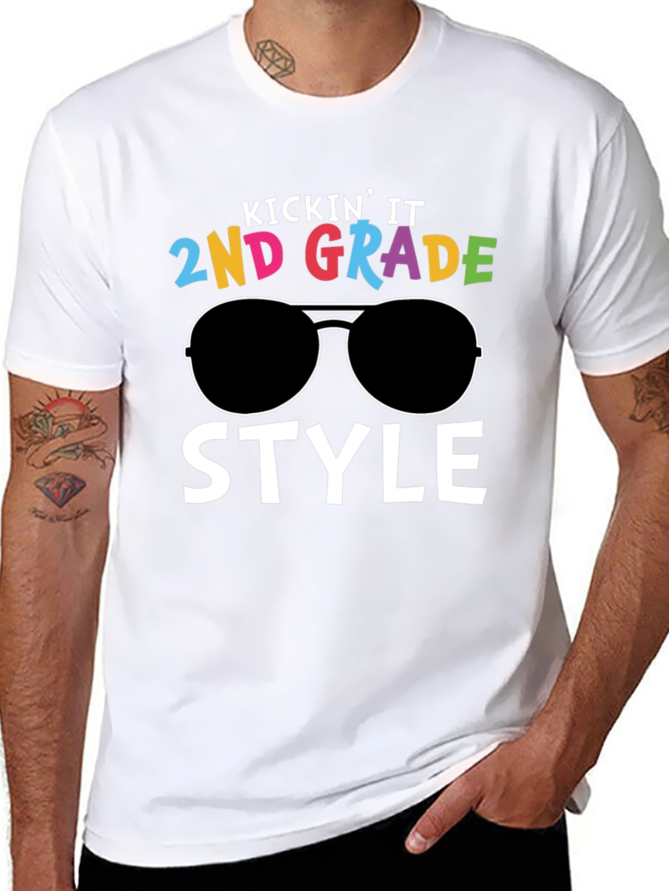 Kickin It 2nd Grade Style T-Shirt