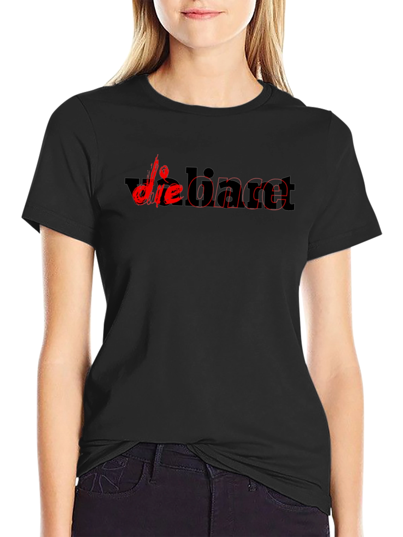 Die Once Graphic T-Shirt - Black Cotton Tee