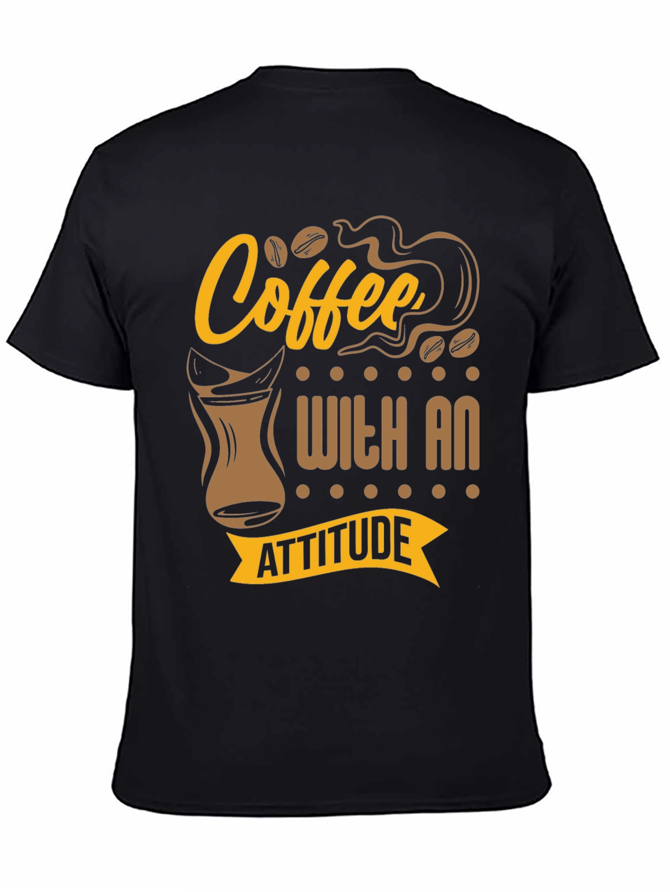 Coffee With An Attitude Graphic T-Shirt