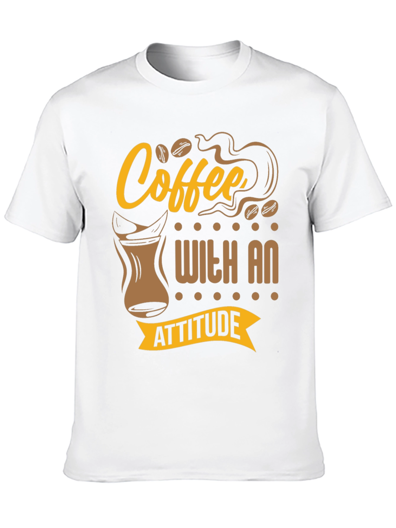 Coffee With An Attitude Graphic T-Shirt