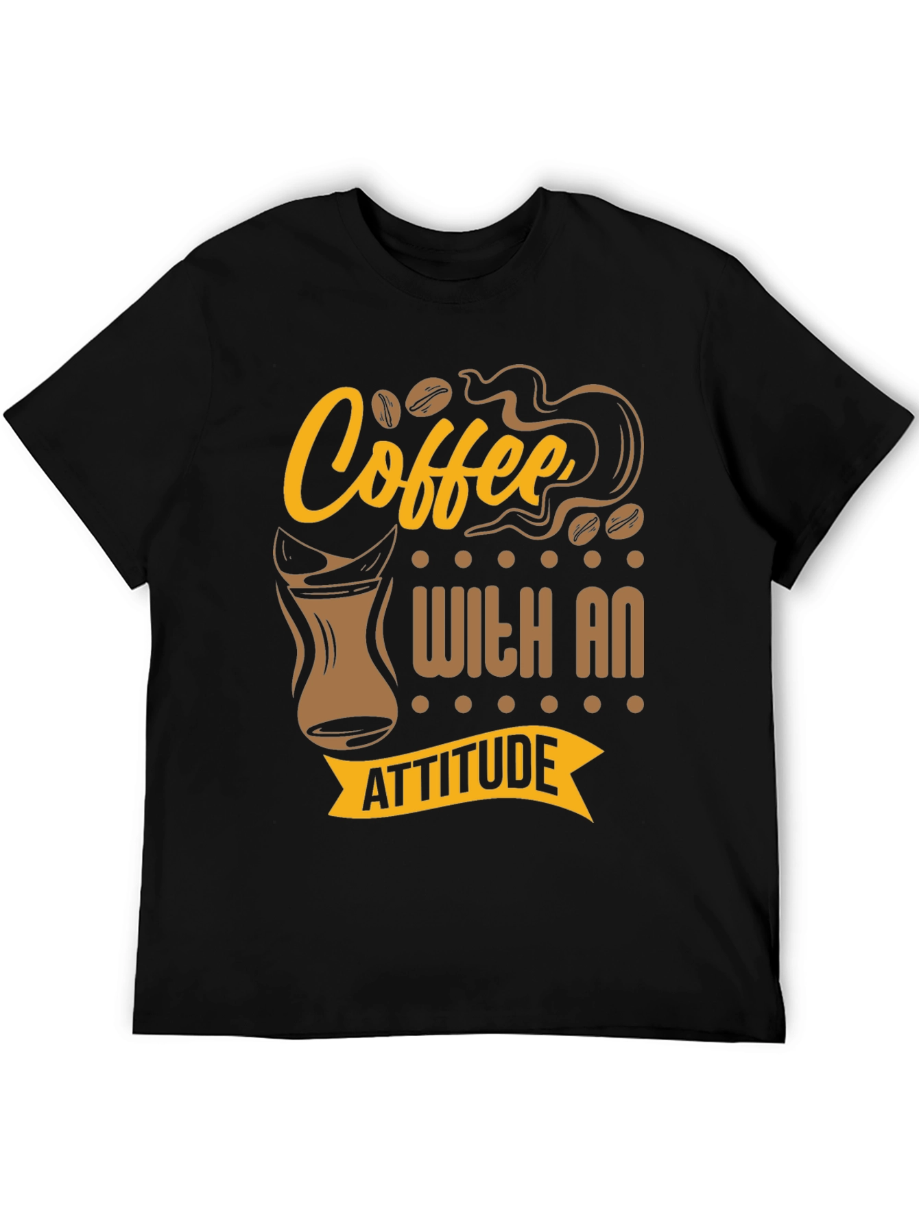 Coffee With An Attitude Graphic T-Shirt