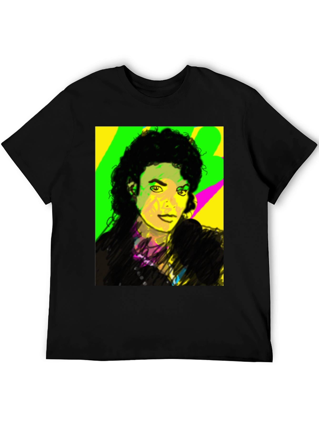 Michael Jackson Graphic Tee - Black