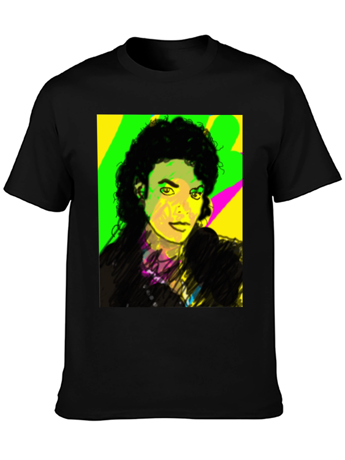 Michael Jackson Graphic Tee - Black