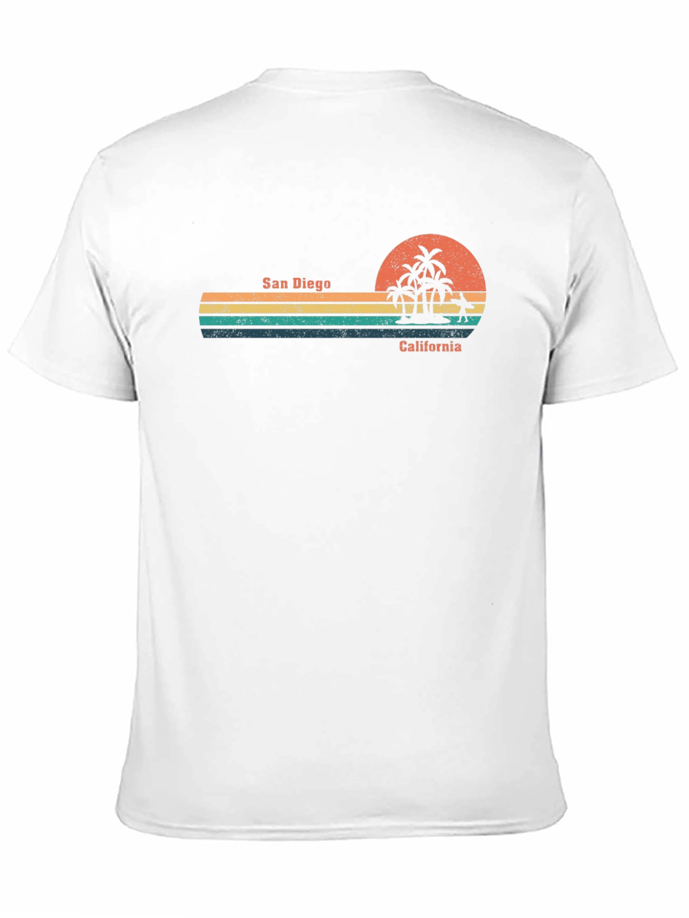 San Diego California Retro Graphic Tee