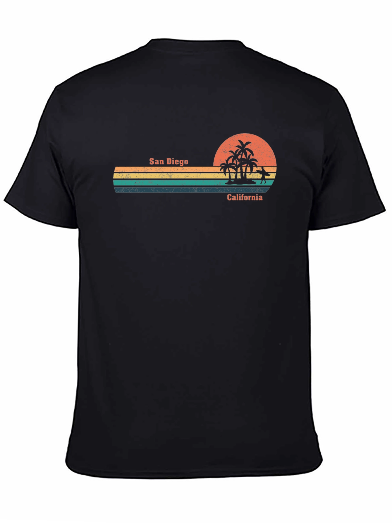 San Diego California Retro Graphic Tee