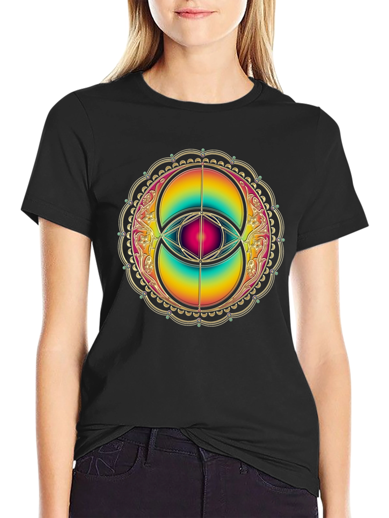 Eye Mandala Graphic Tee