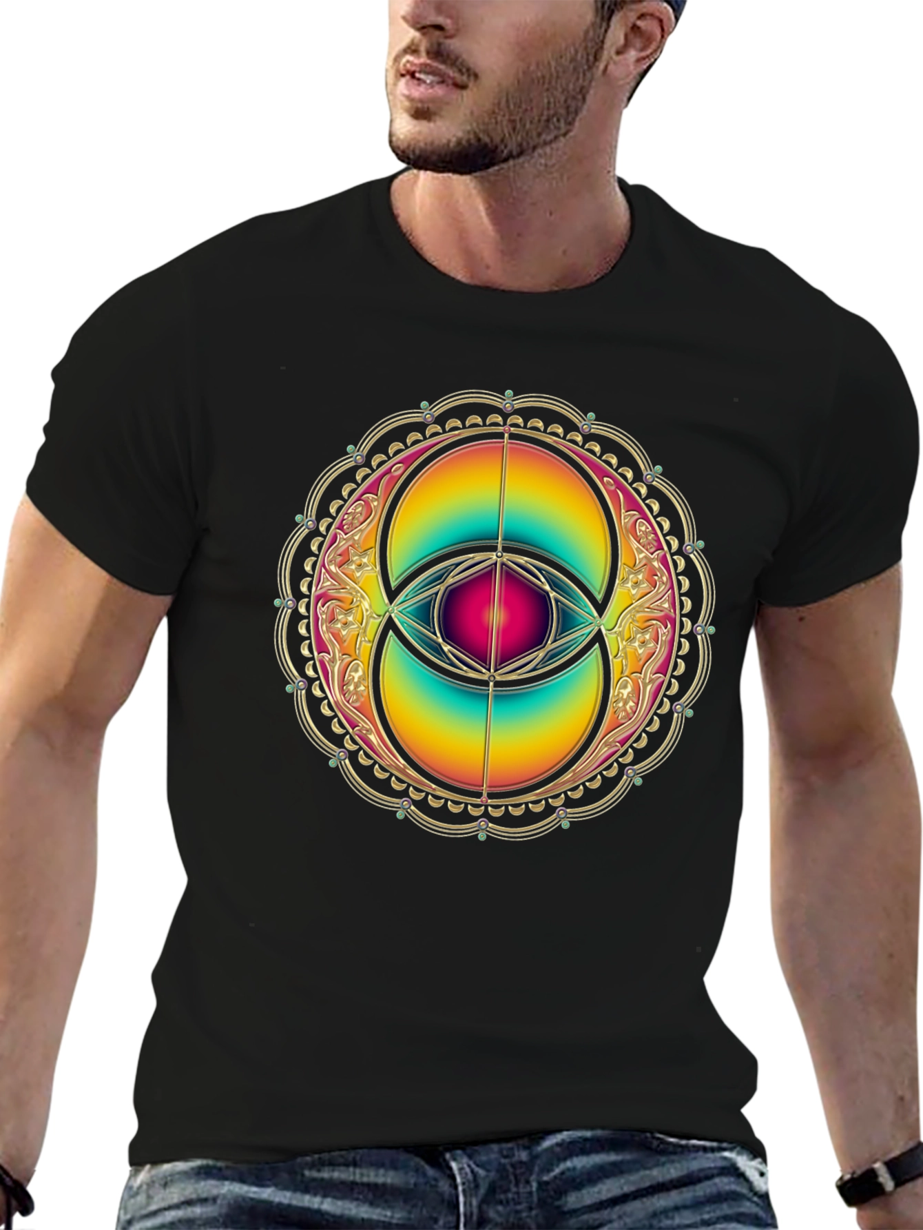 Eye Mandala Graphic Tee