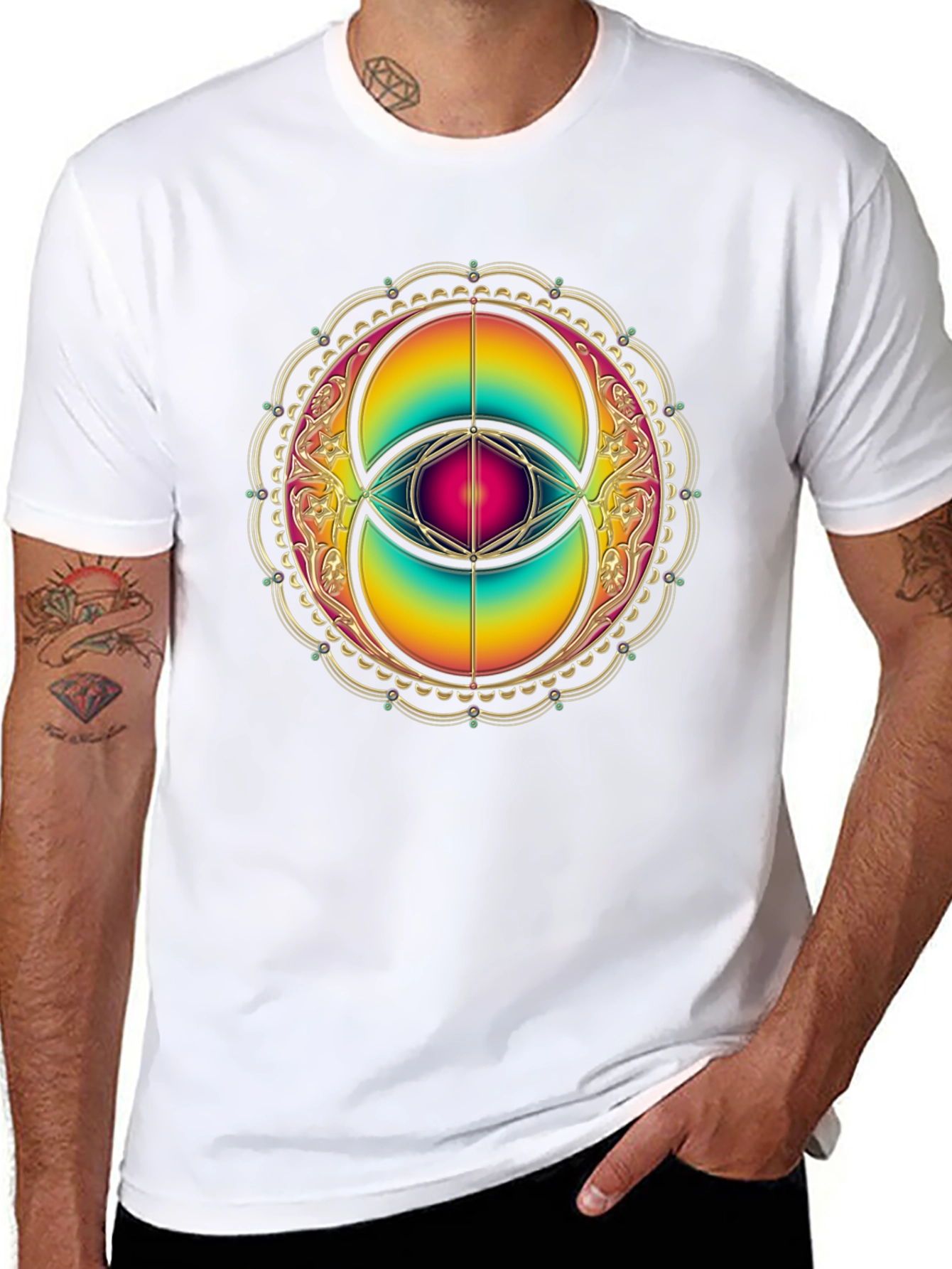 Eye Mandala Graphic Tee