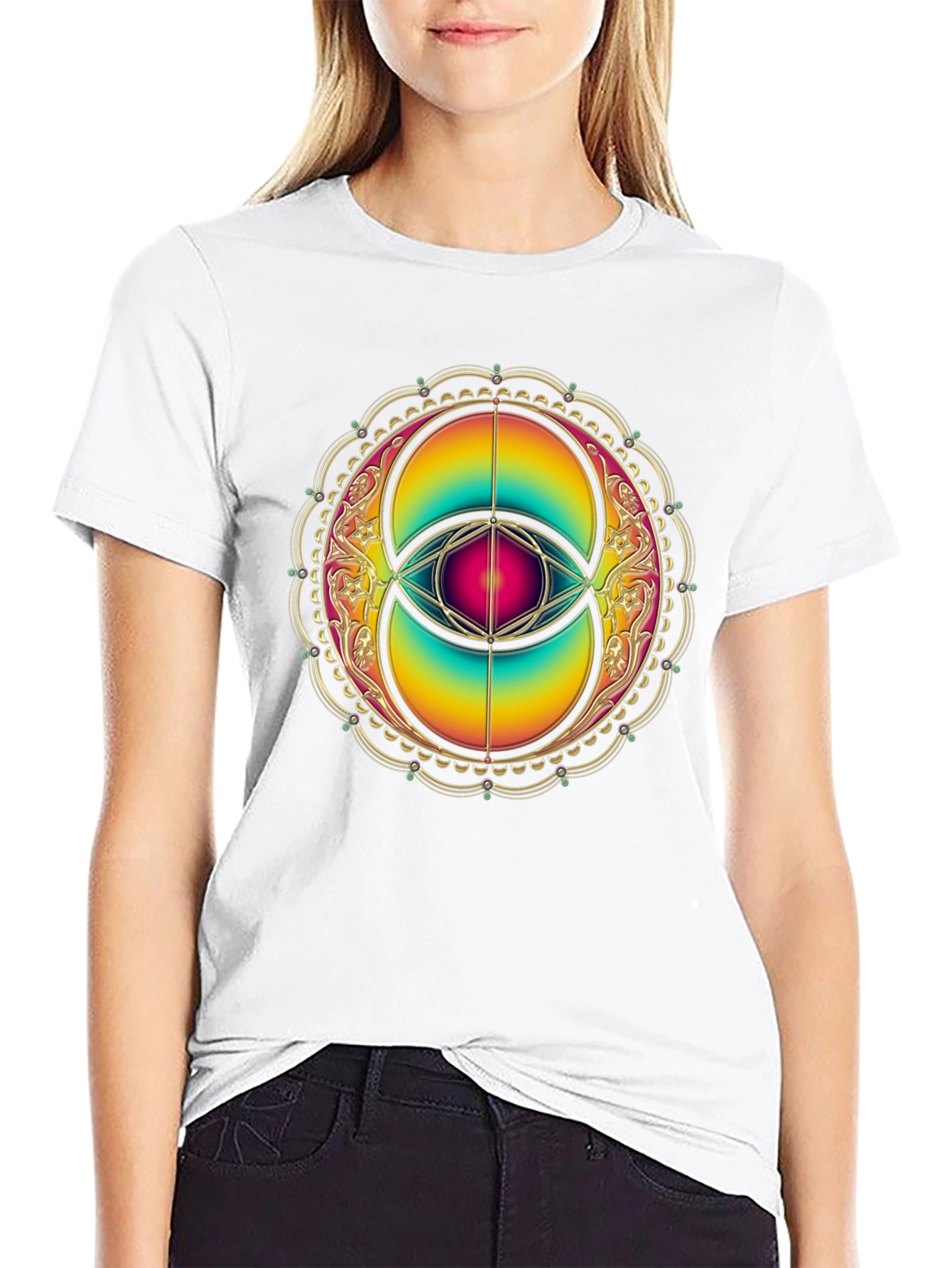 Eye Mandala Graphic Tee