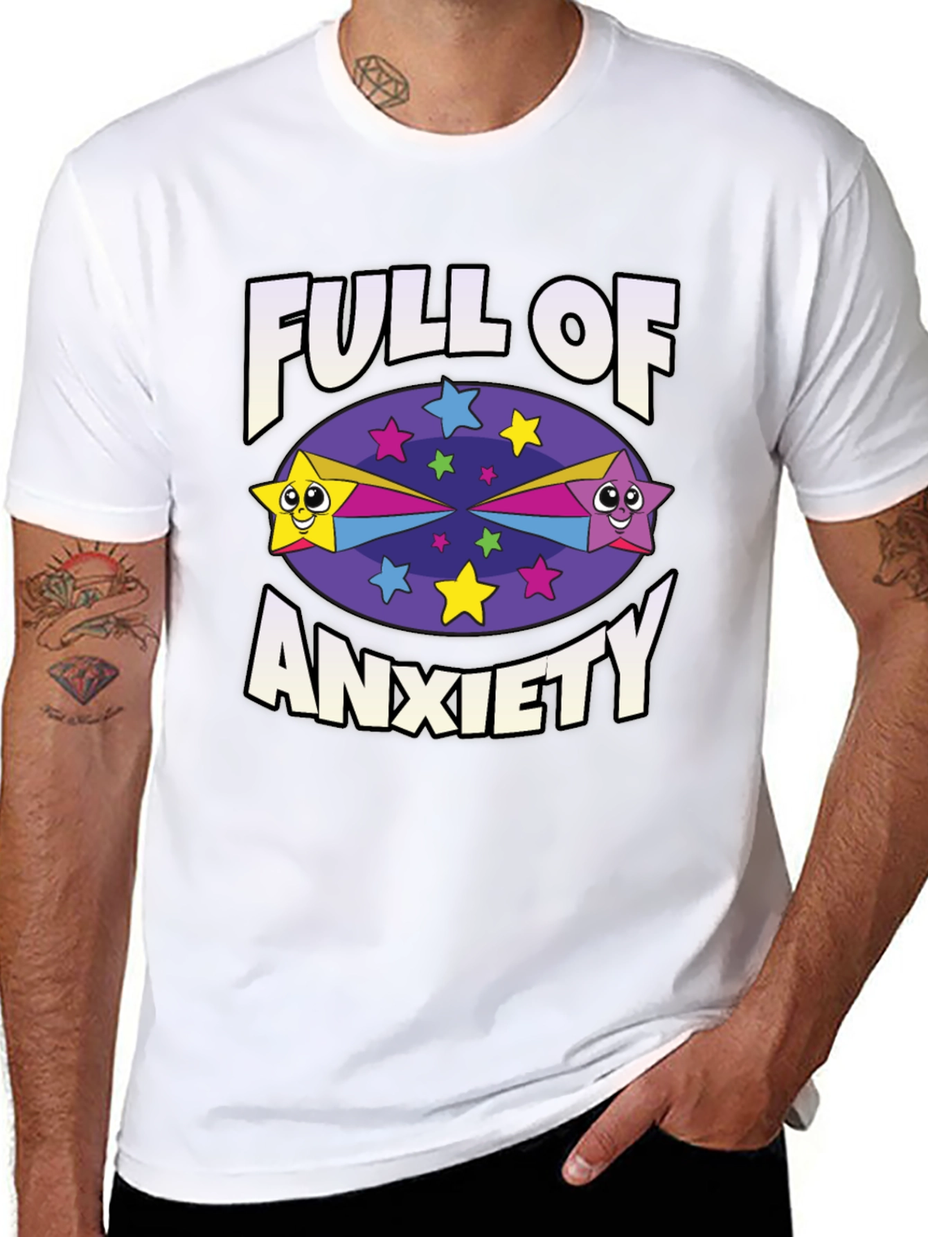 Full of Anxiety Star T-Shirt