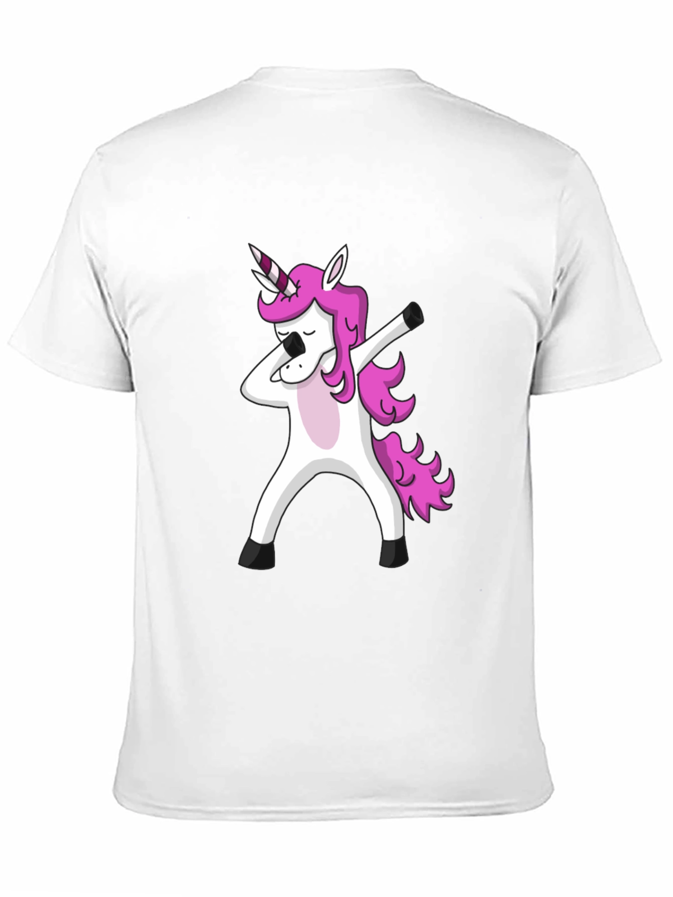 Dabbing Unicorn Graphic T-Shirt