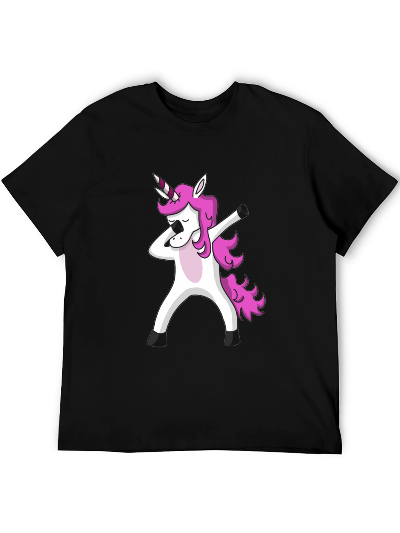 Dabbing Unicorn Graphic T-Shirt