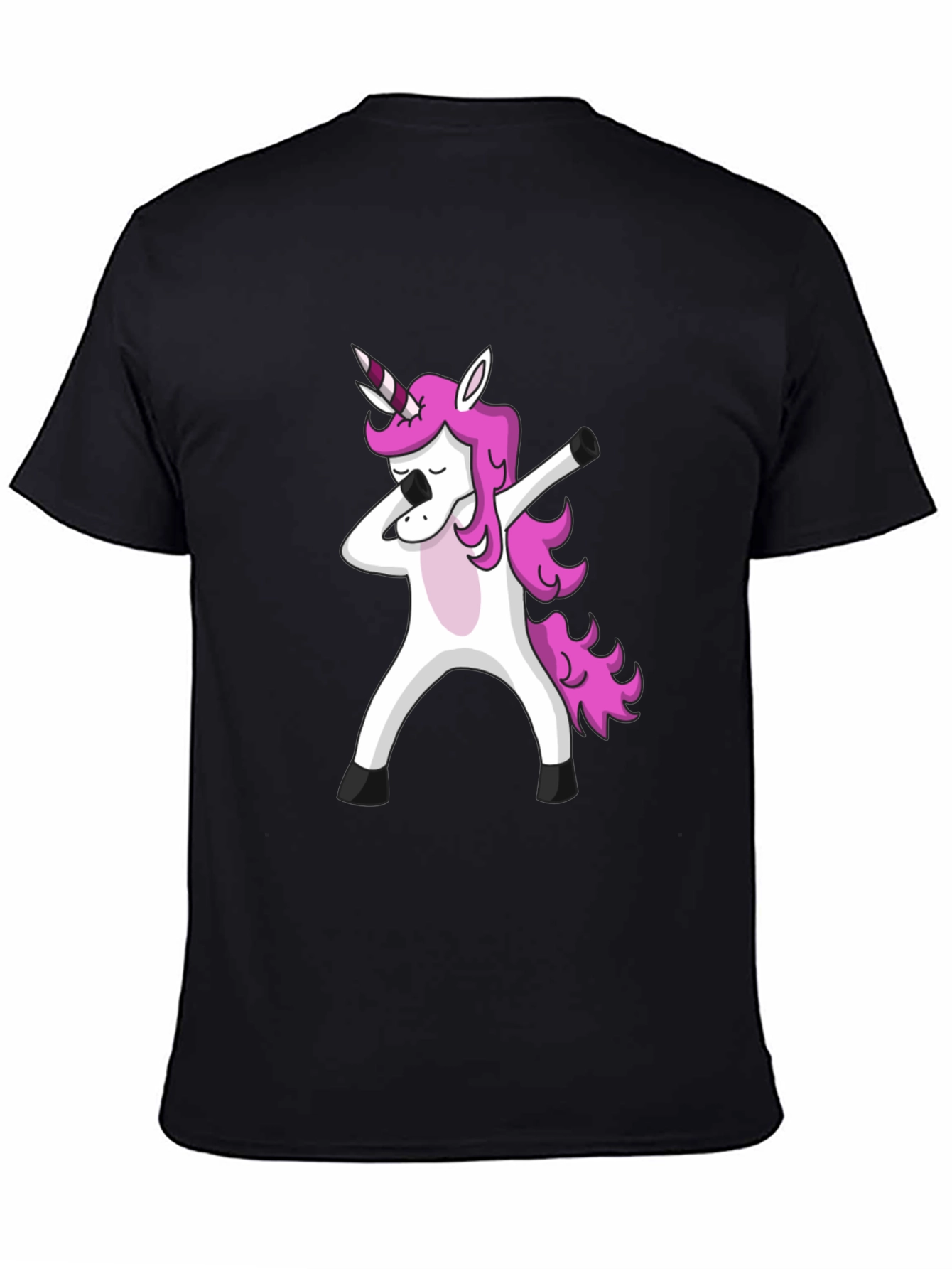 Dabbing Unicorn Graphic T-Shirt