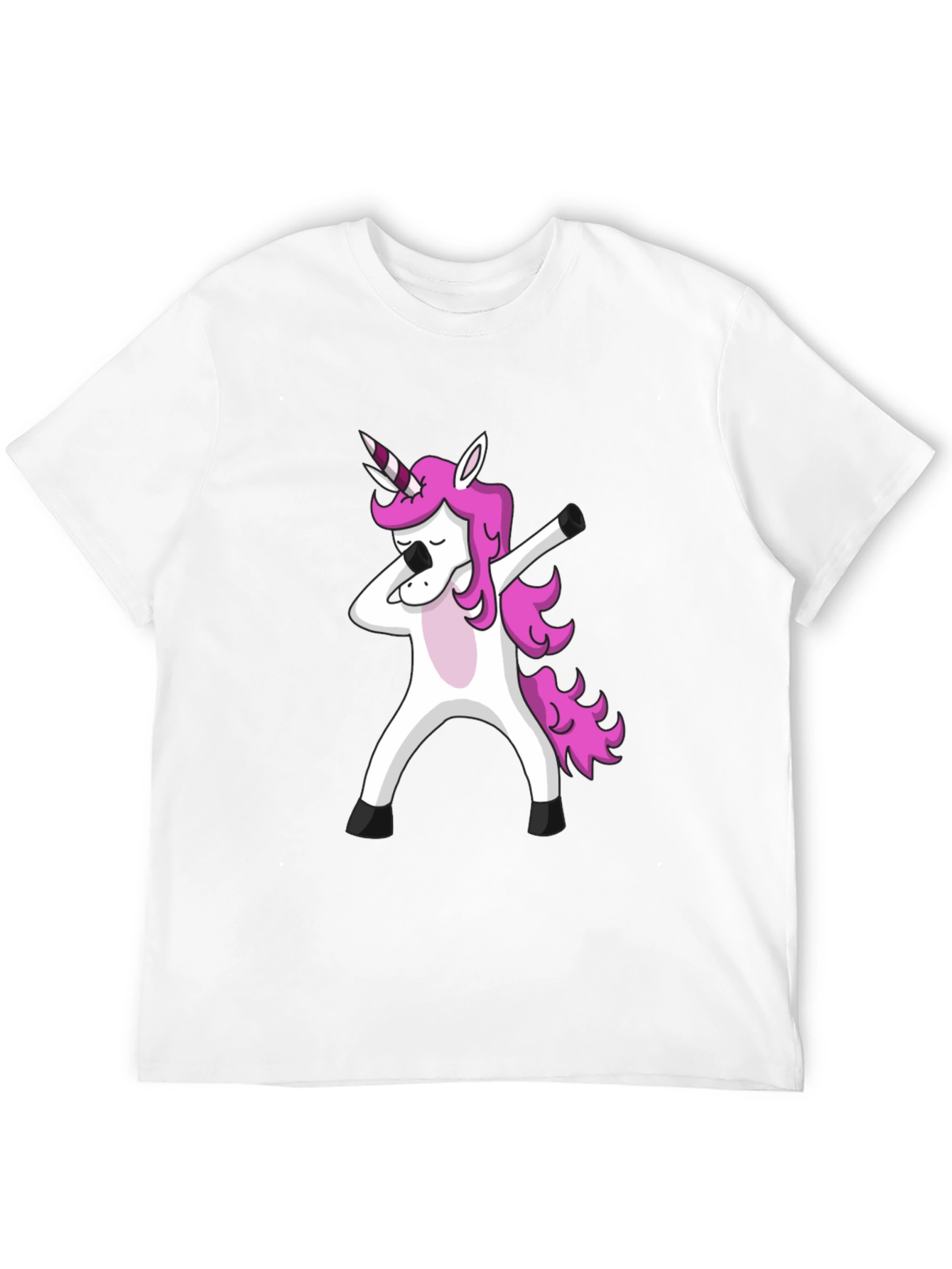 Dabbing Unicorn Graphic T-Shirt
