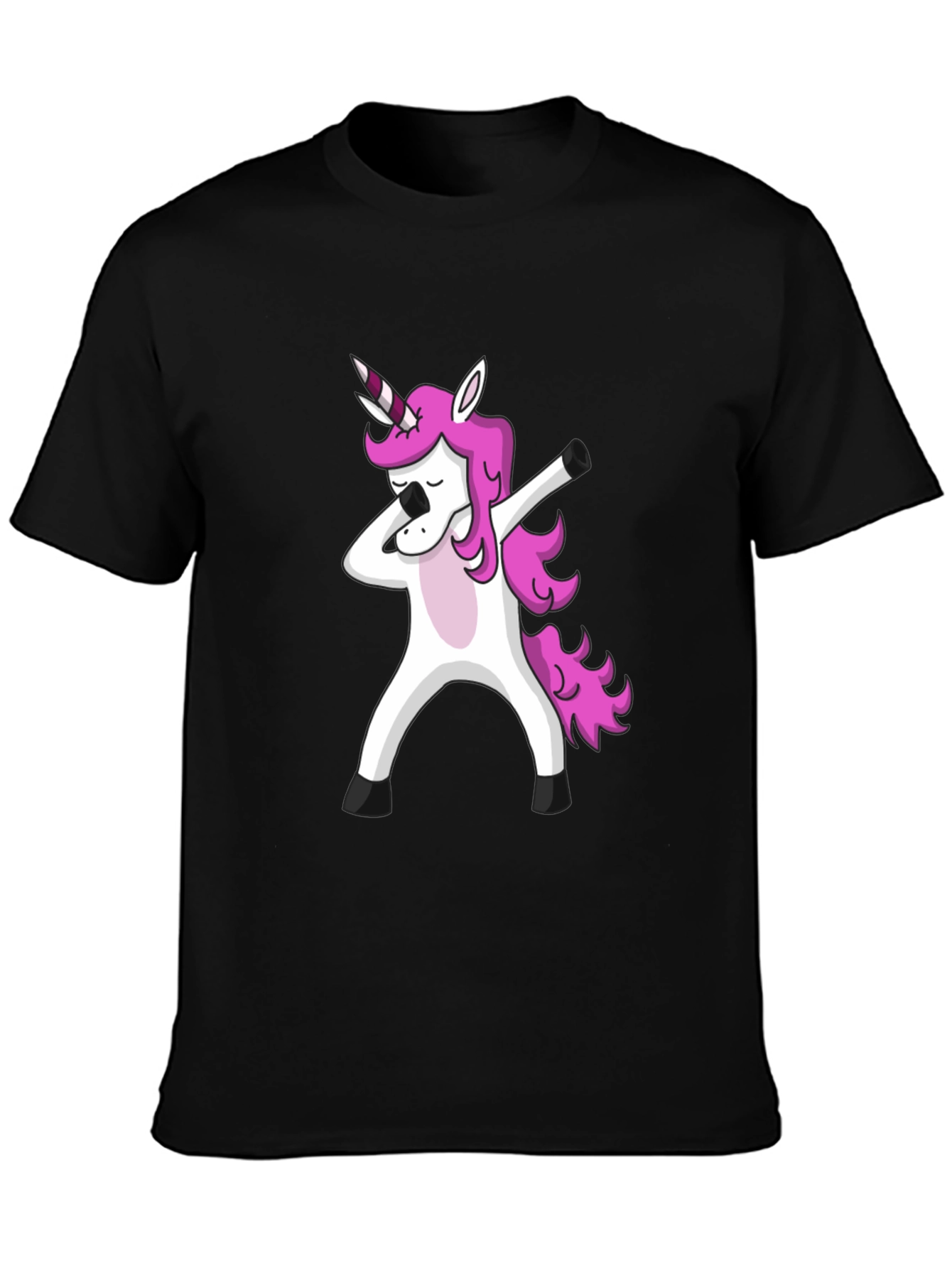 Dabbing Unicorn Graphic T-Shirt