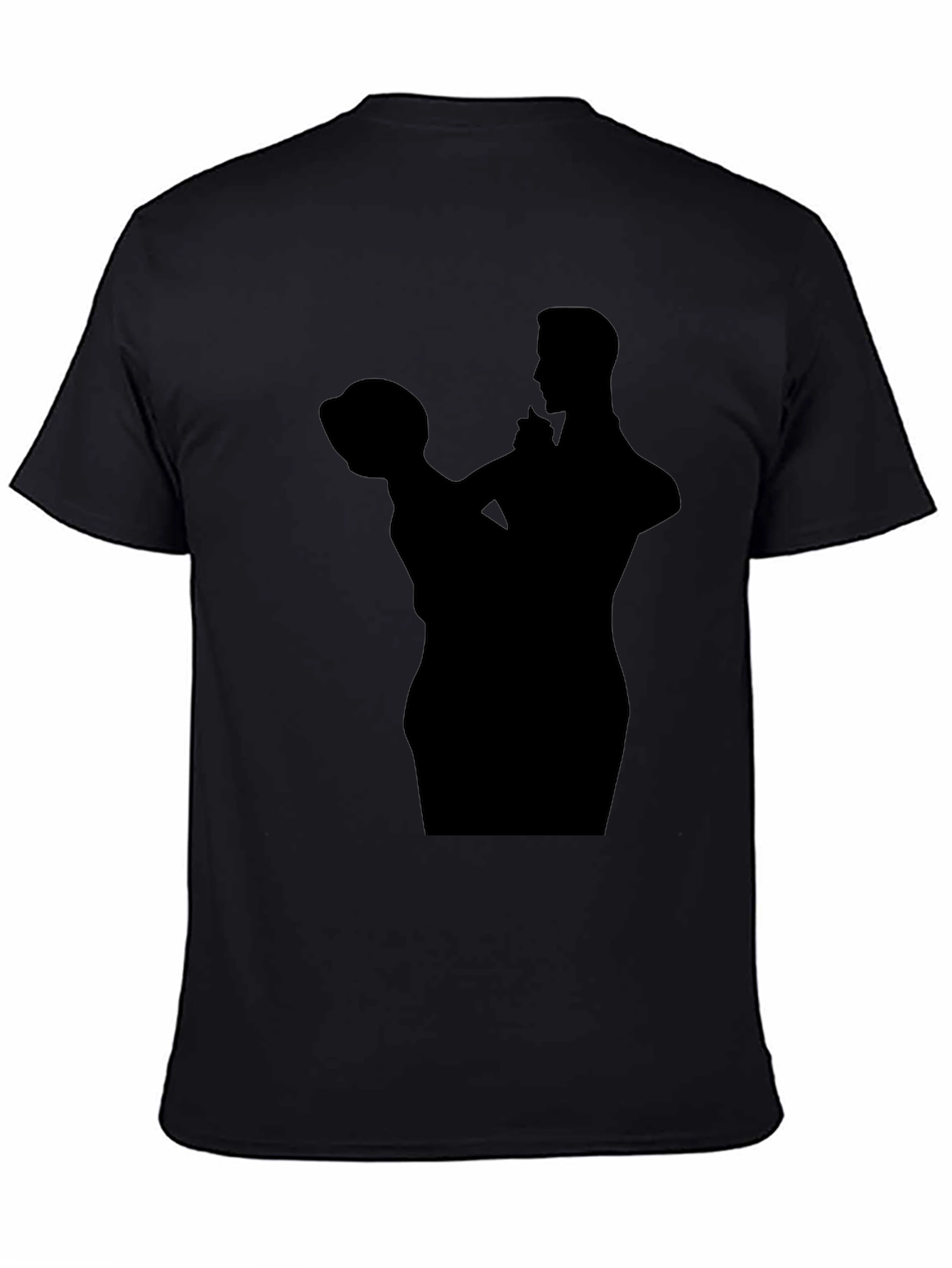 Silhouette Dance Graphic Tee - Classic Black