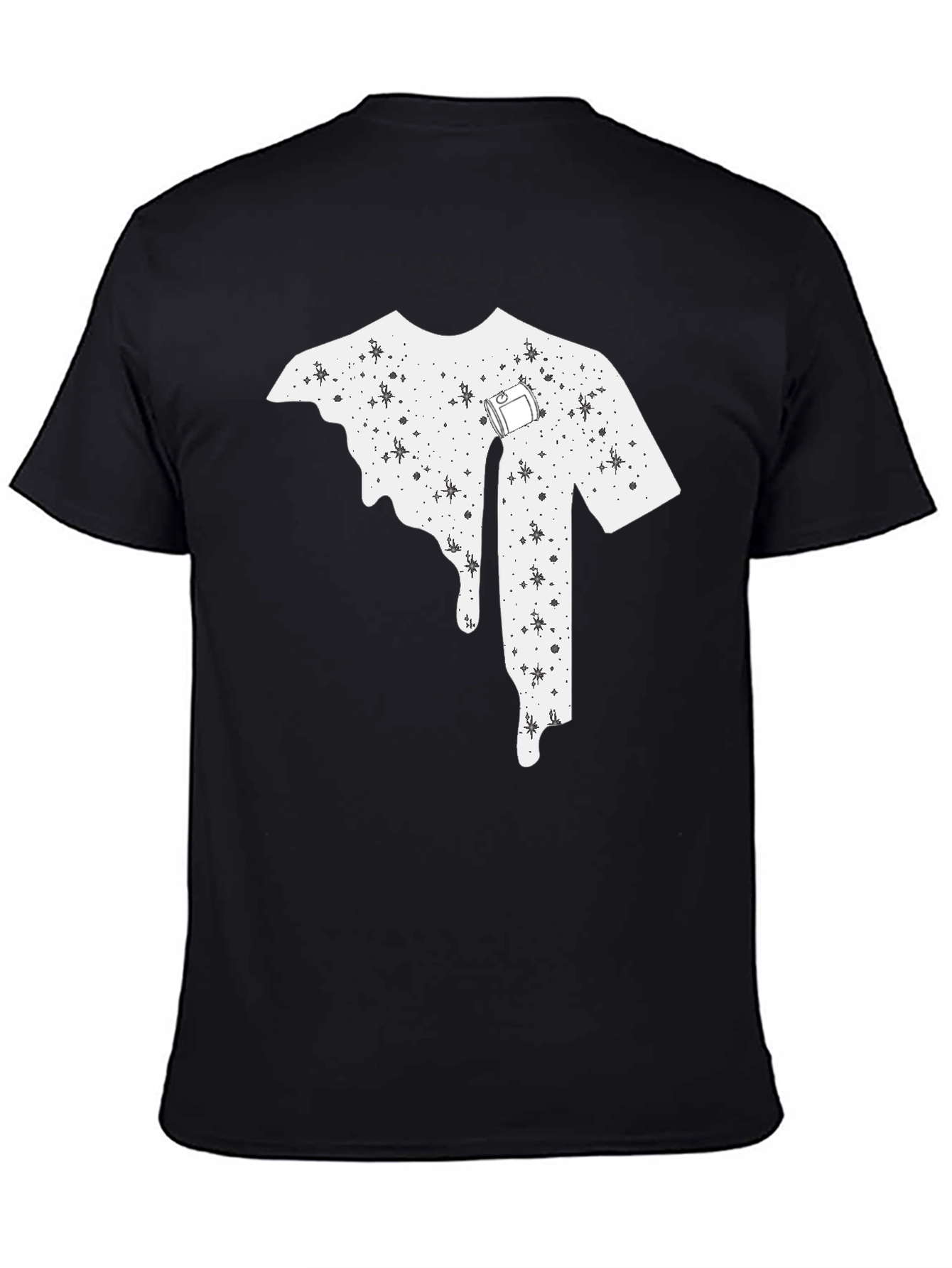 Melting T-Shirt Design Tee
