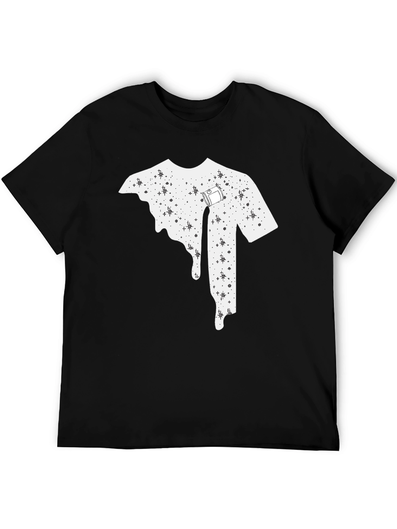 Melting T-Shirt Design Tee