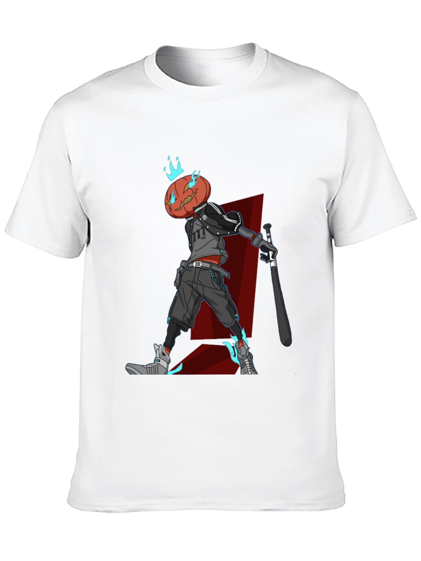 Pumpkin Head Character Graphic Tee