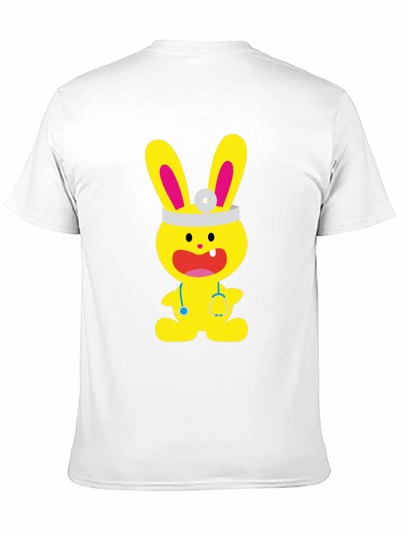Bunny Doctor Graphic T-Shirt - Cute and Fun!