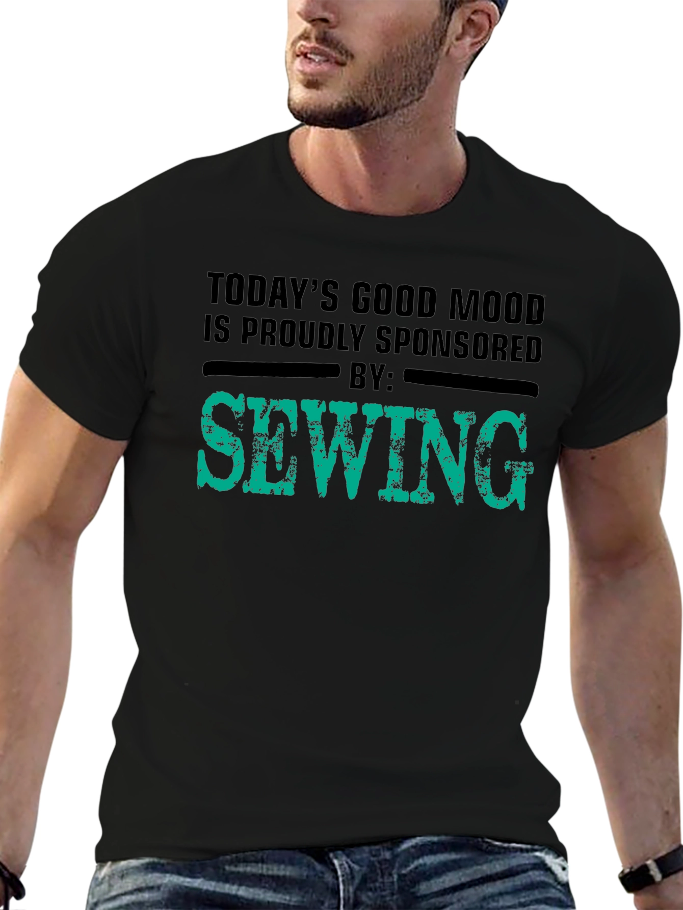Sewing Sponsored T-Shirt