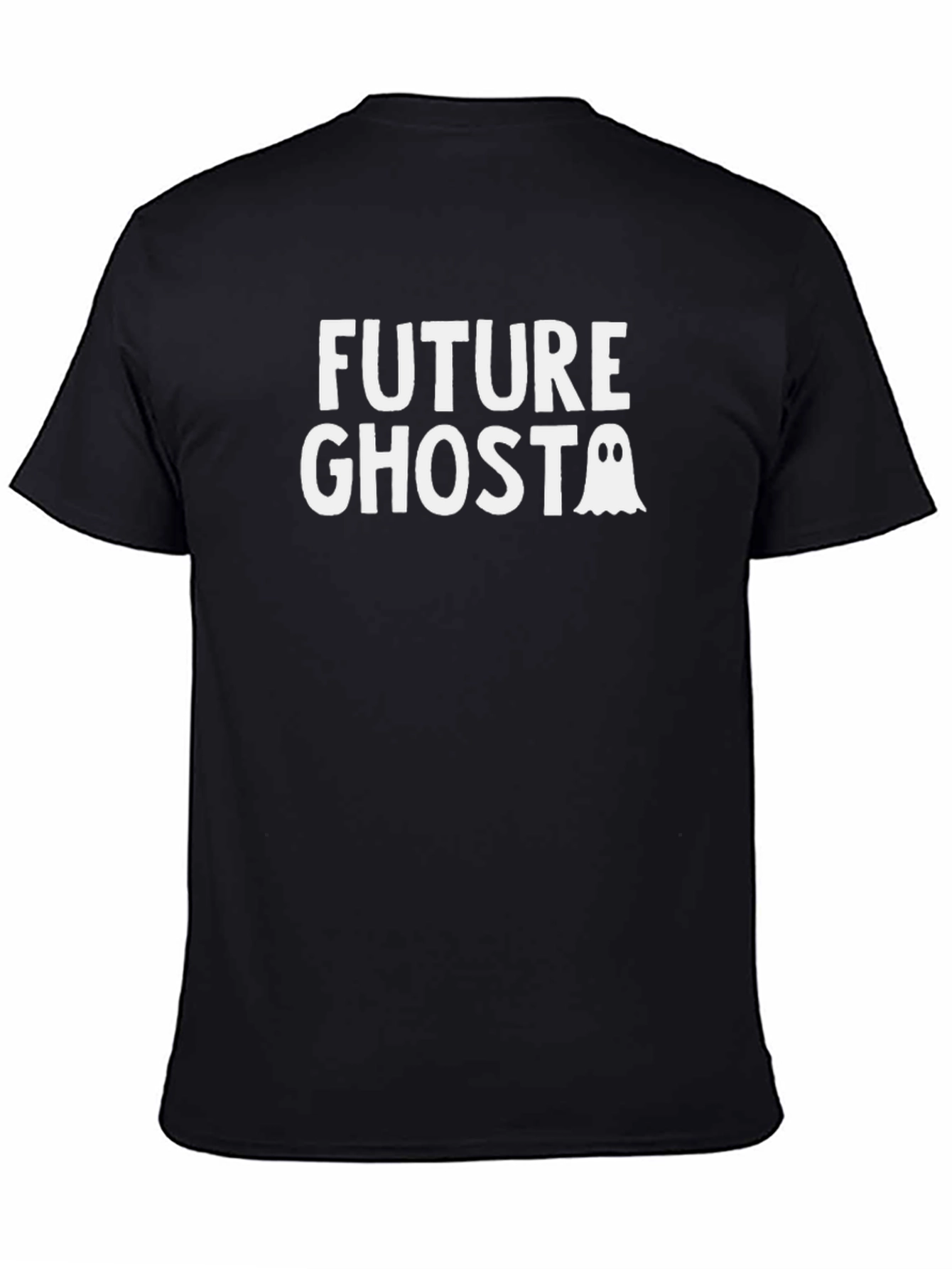 Future Ghost T-Shirt - Black Cotton Tee