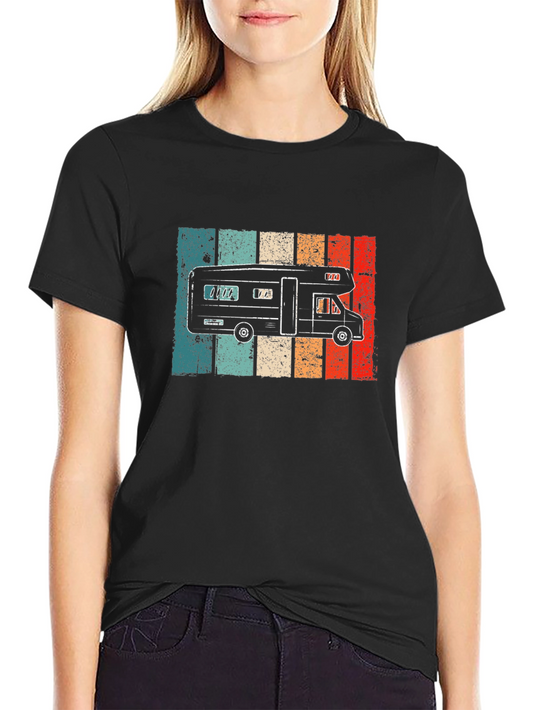 Retro RV Camping T-Shirt