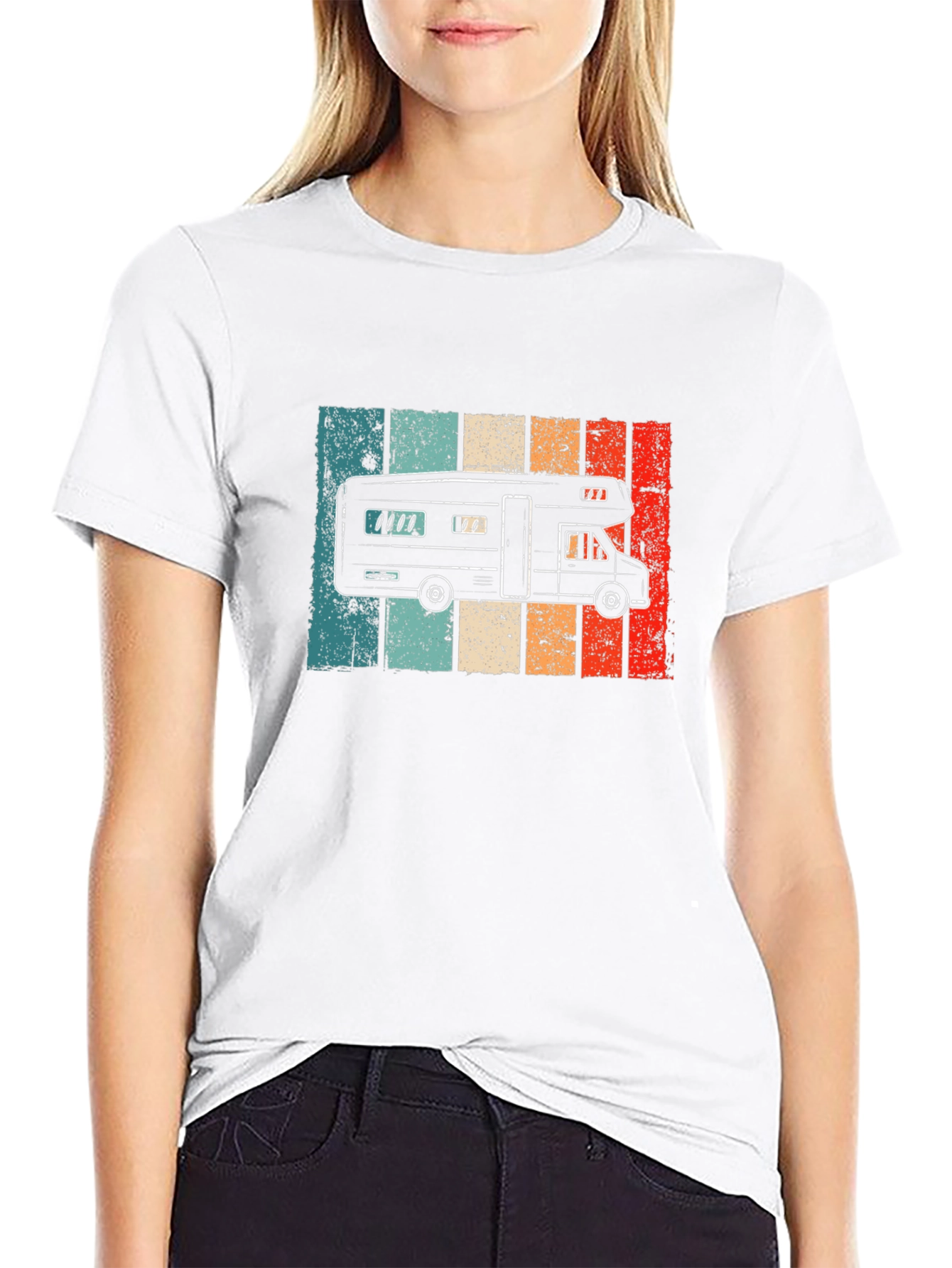 Retro RV Camping T-Shirt