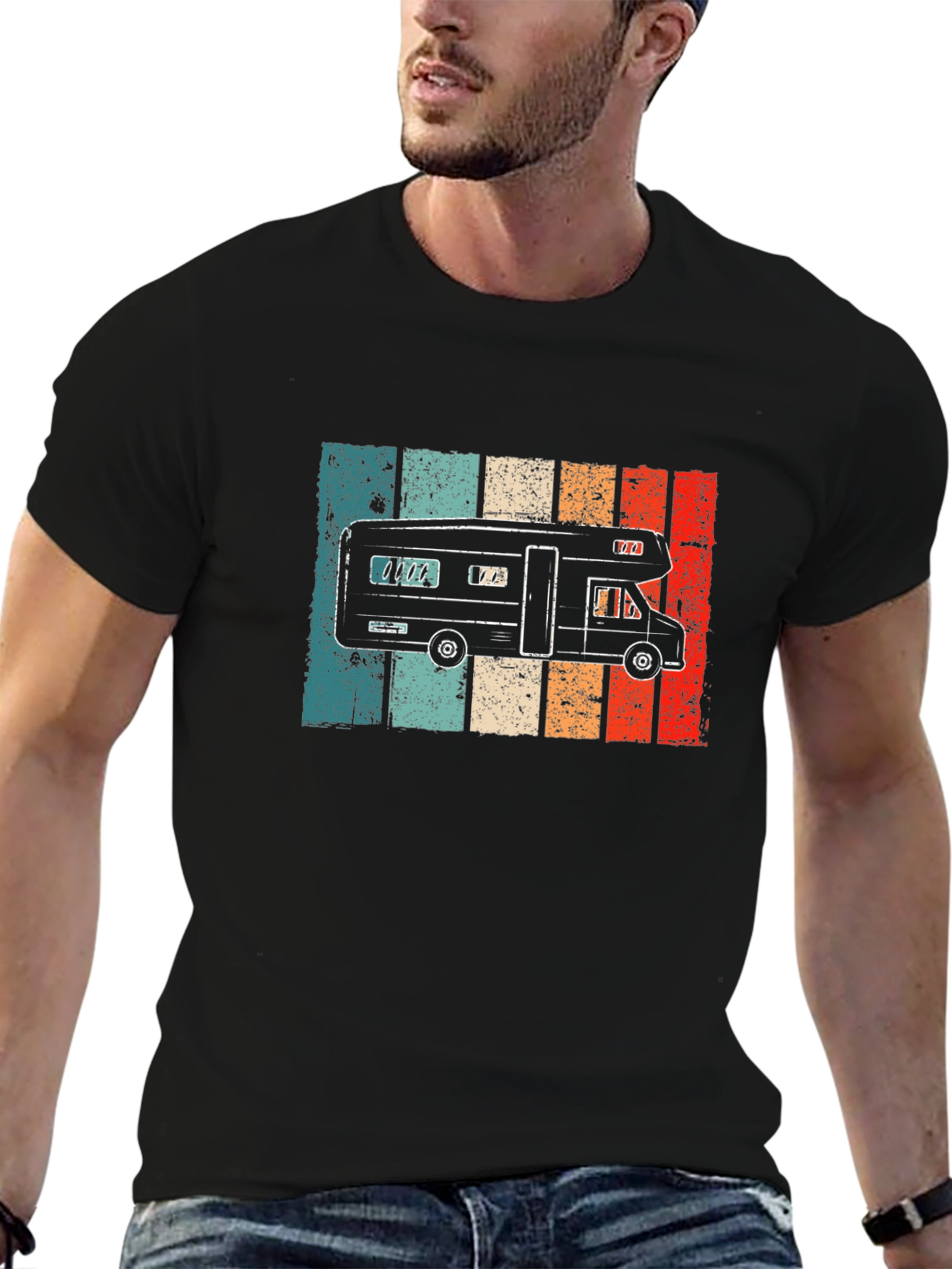 Retro RV Camping T-Shirt