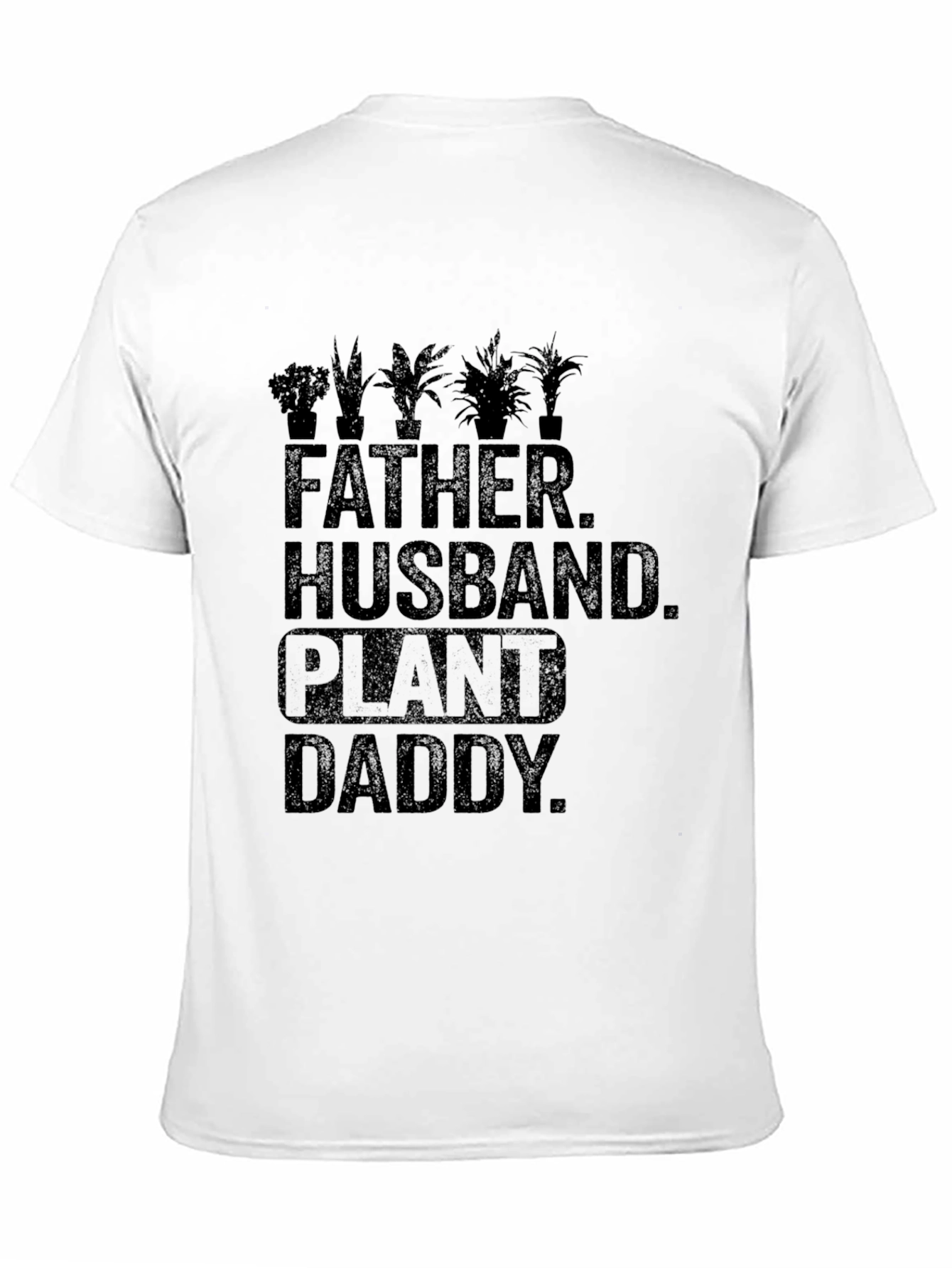 Father Husband Plant Daddy Graphic T-Shirt
