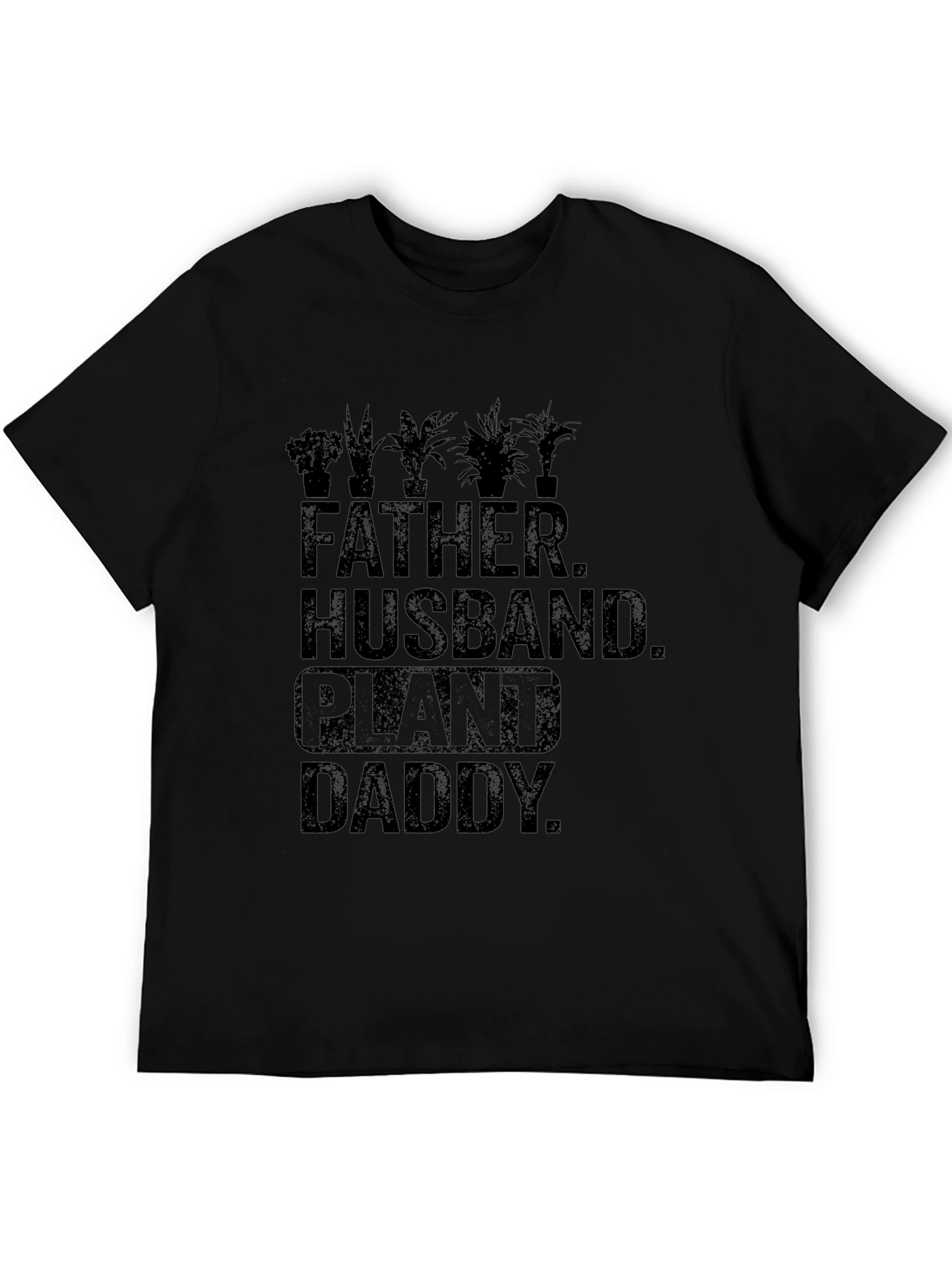 Father Husband Plant Daddy Graphic T-Shirt