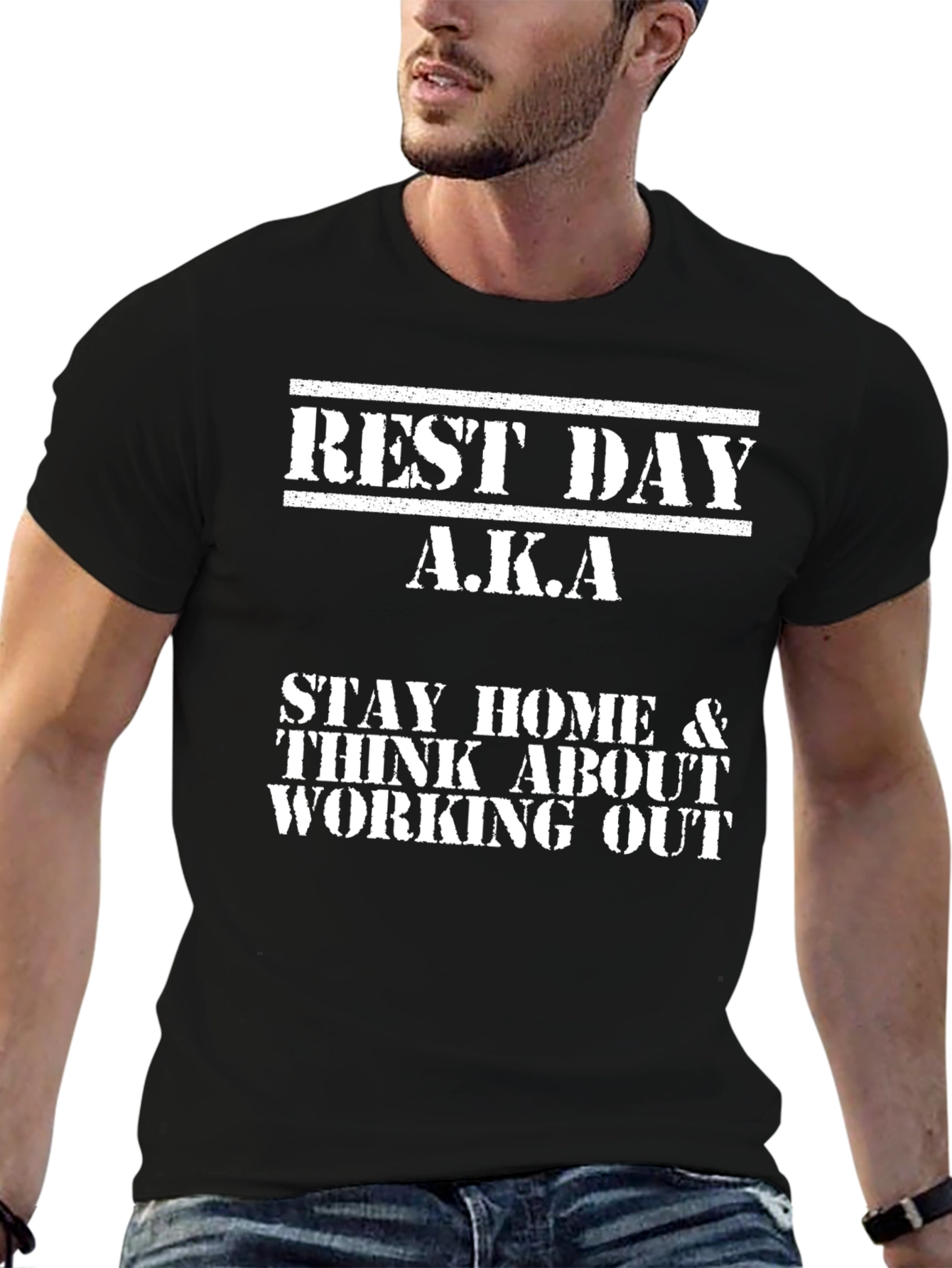 Funny Rest Day Workout T-Shirt