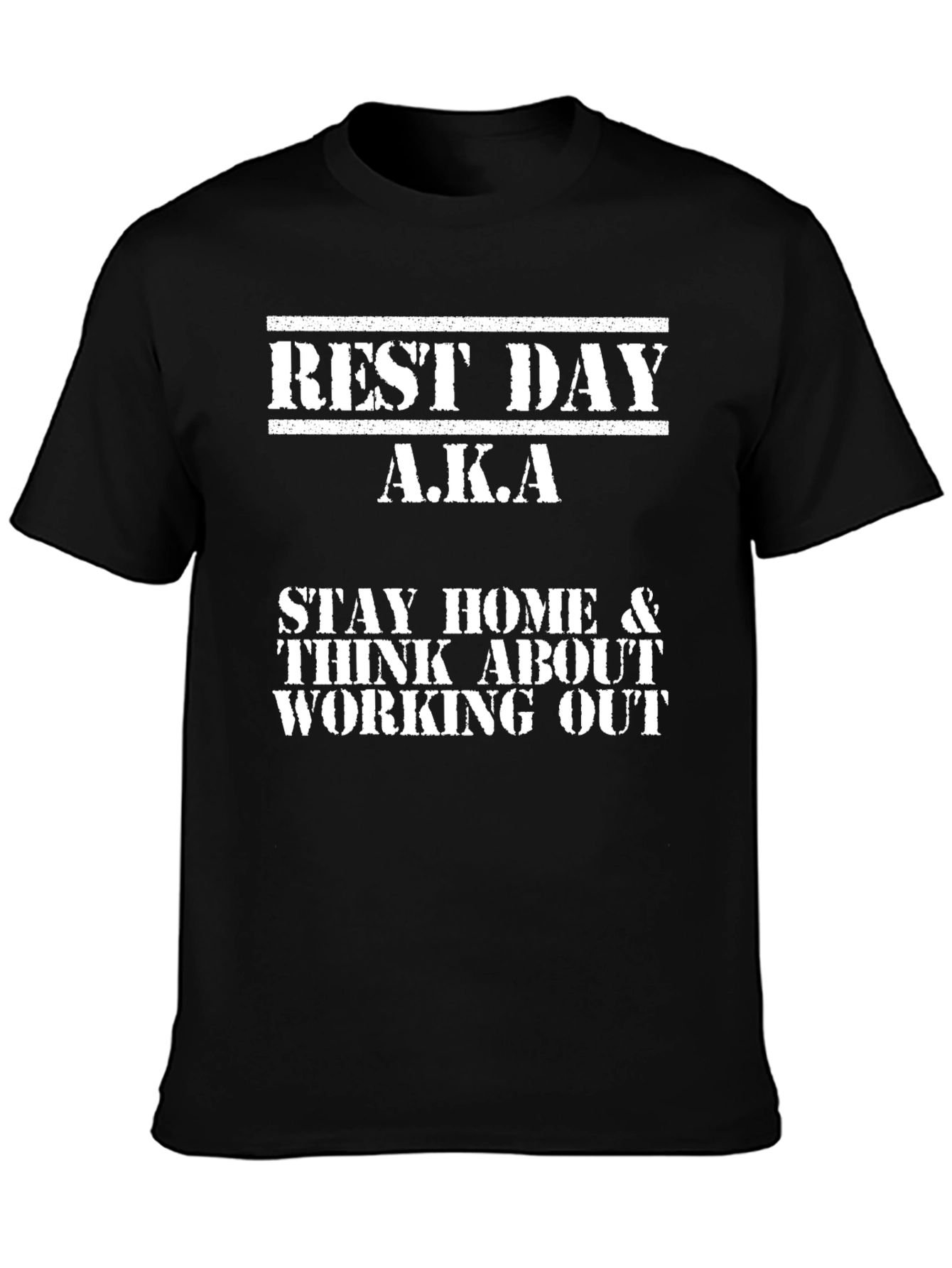 Funny Rest Day Workout T-Shirt
