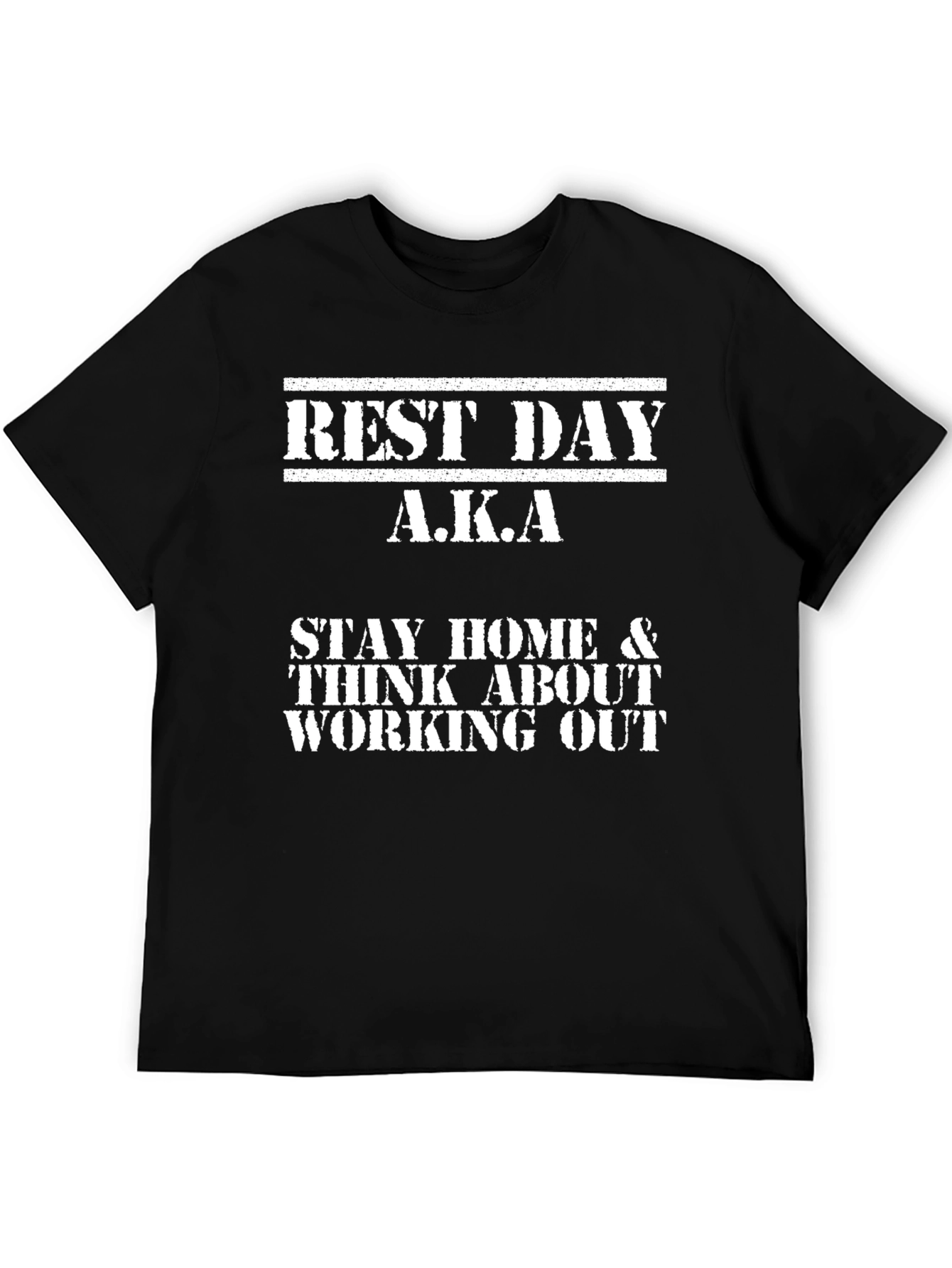 Funny Rest Day Workout T-Shirt