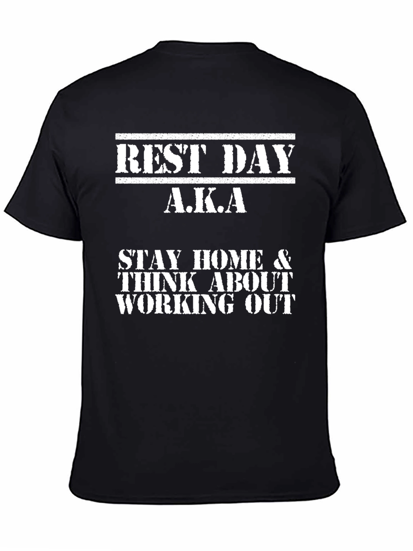 Funny Rest Day Workout T-Shirt