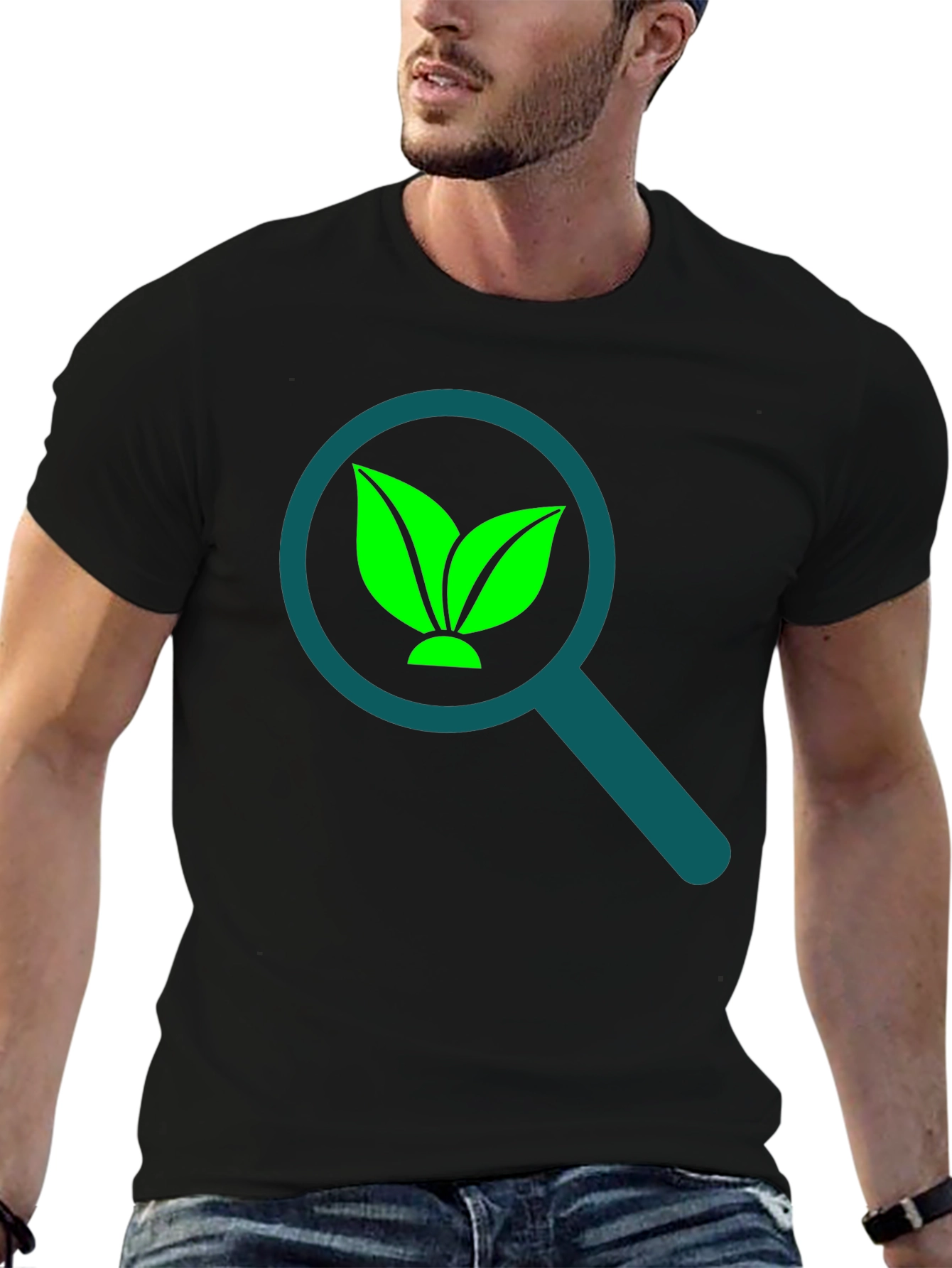 Nature Magnified Black T-Shirt
