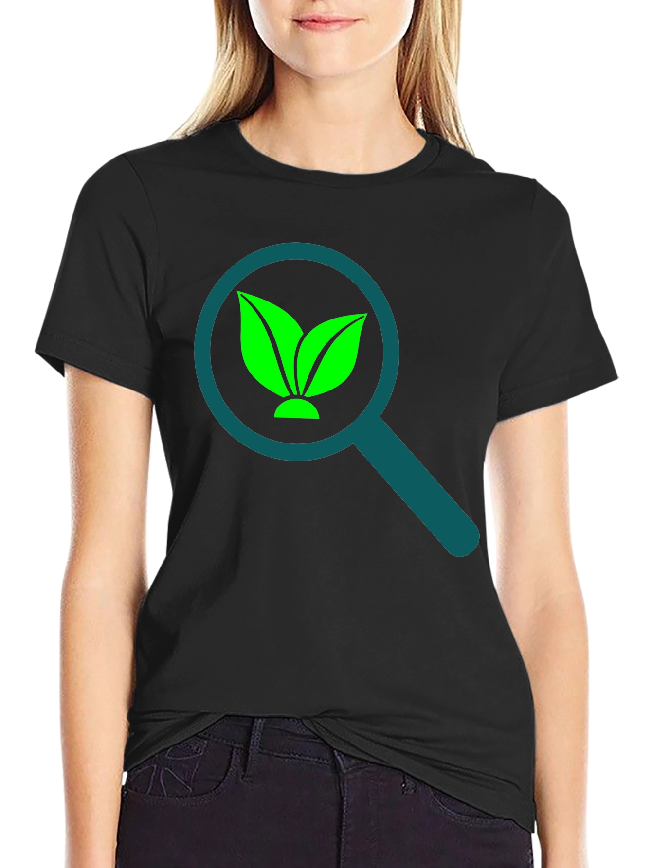 Nature Magnified Black T-Shirt