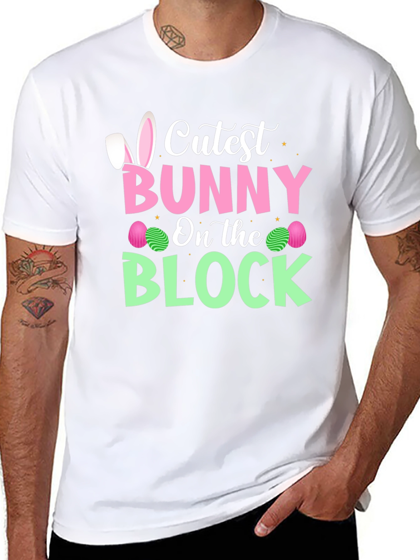 Cutest Bunny On The Block Easter T-Shirt