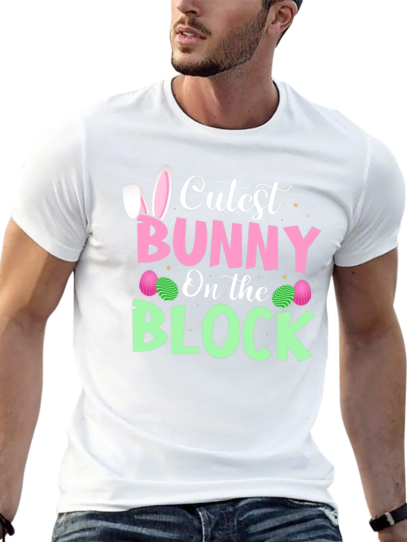 Cutest Bunny On The Block Easter T-Shirt