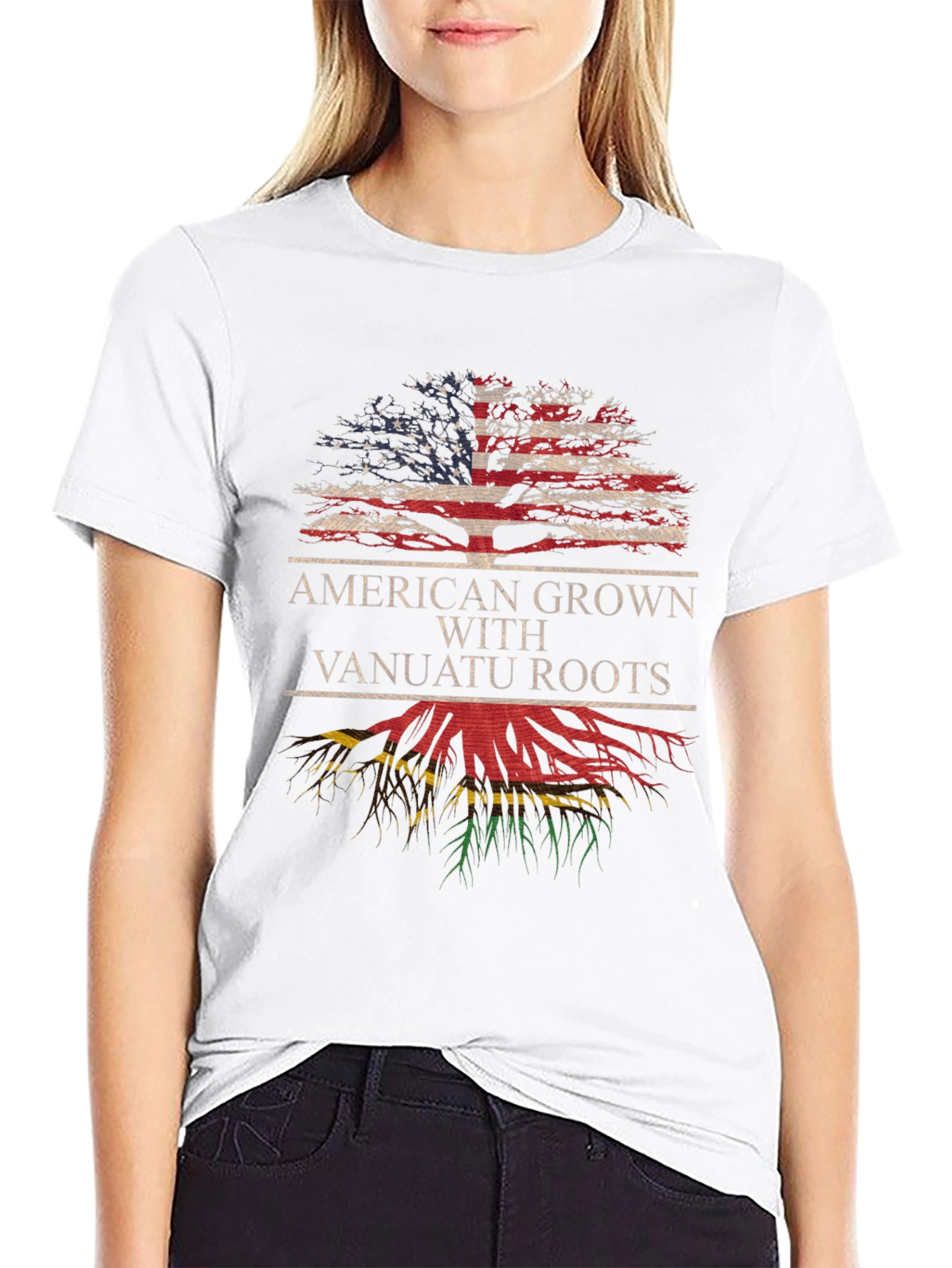 American Grown Vanuatu Roots T-Shirt