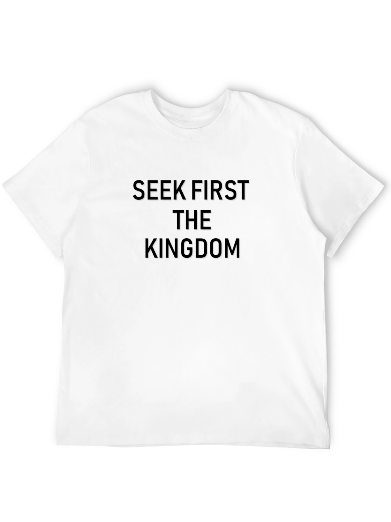 Seek First The Kingdom T-Shirt - Christian Apparel
