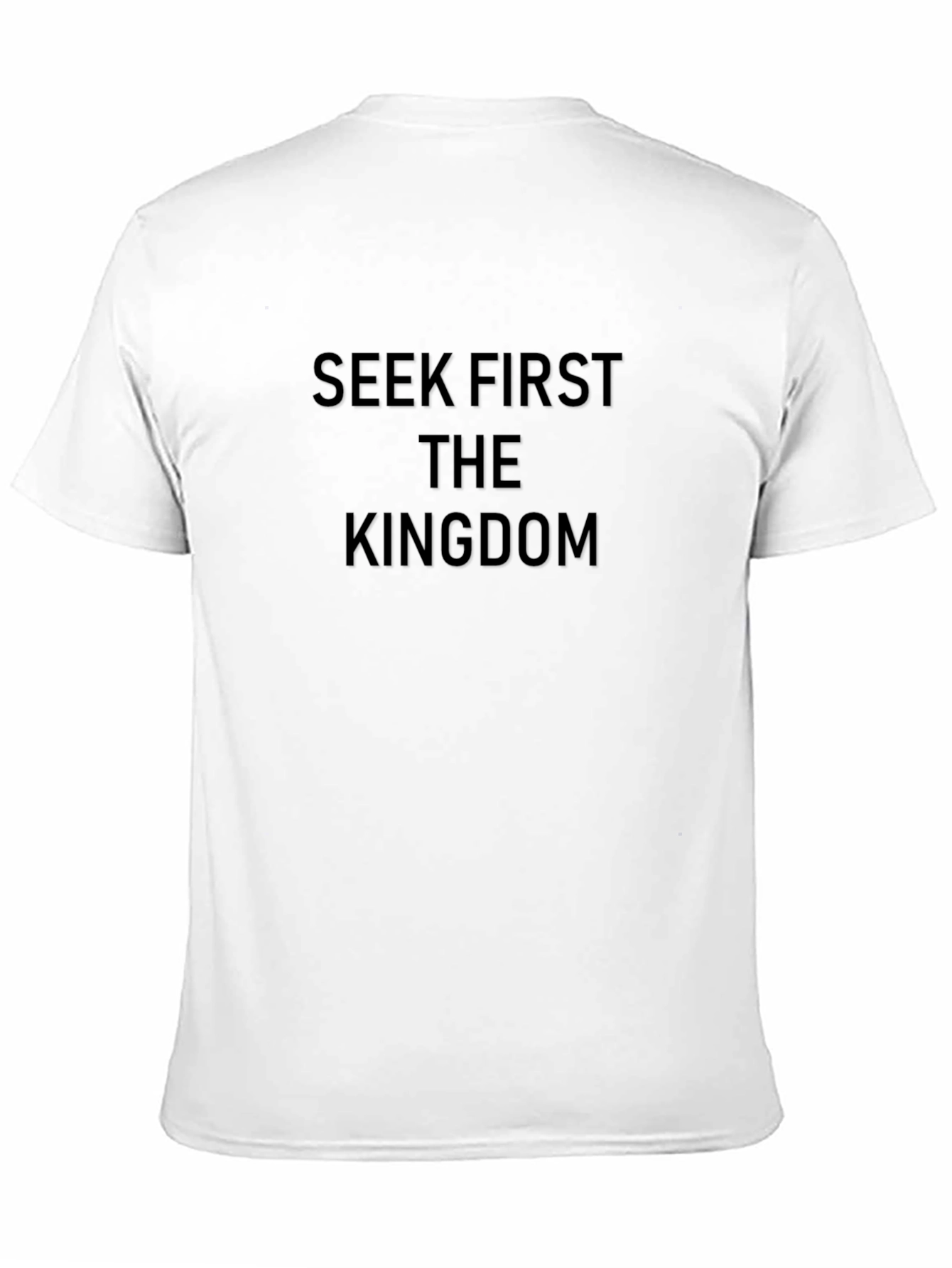 Seek First The Kingdom T-Shirt - Christian Apparel