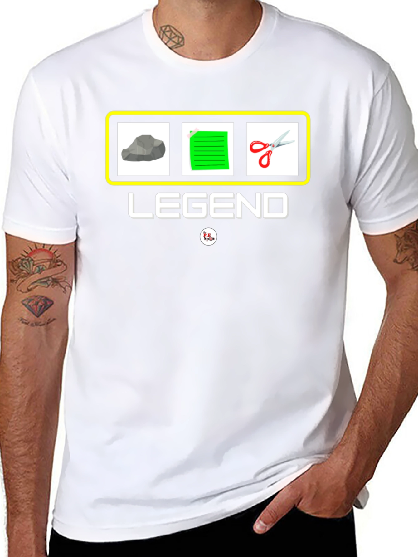 Rock Paper Scissors Legend T-Shirt