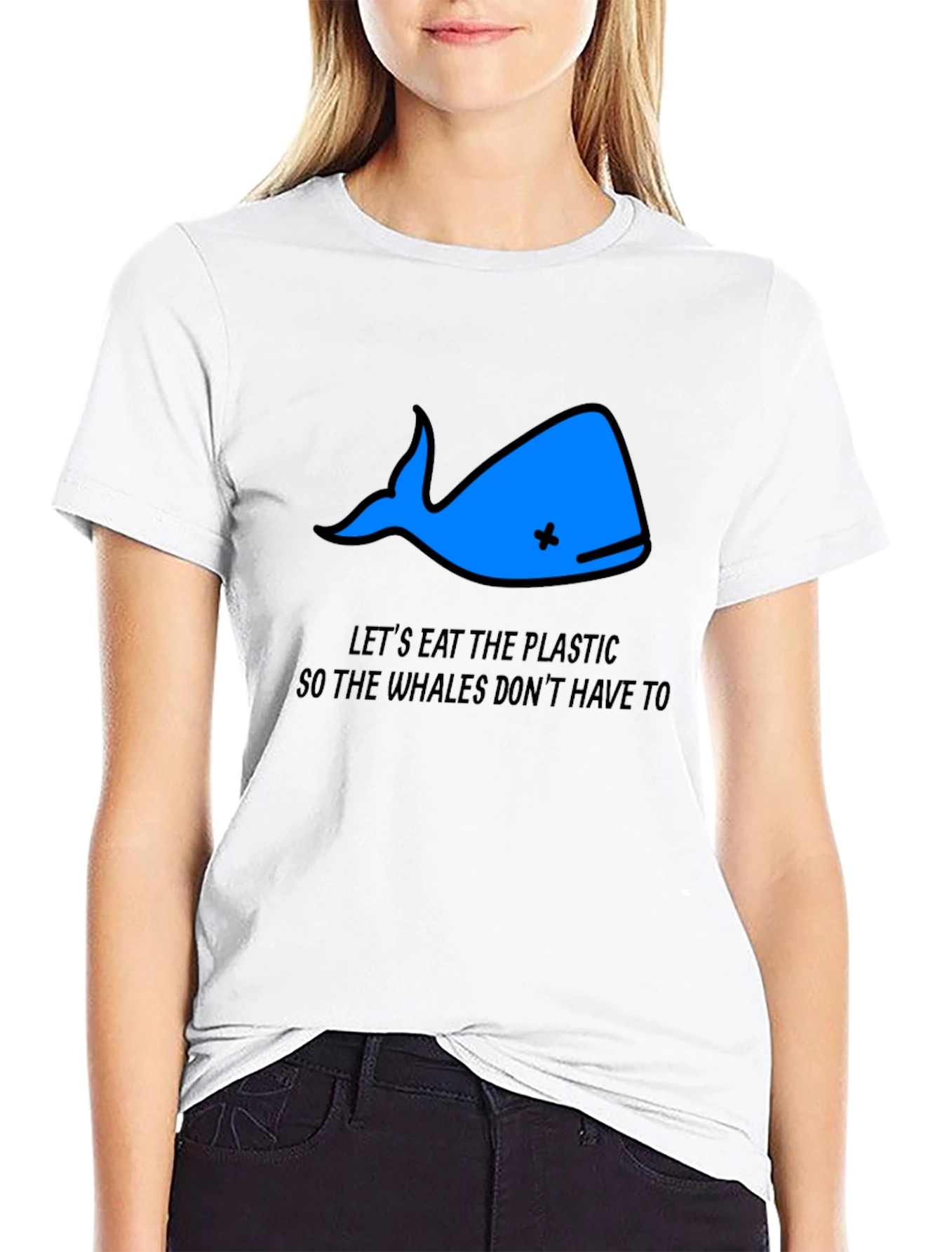 Eat the Plastic Whale Awareness Tee